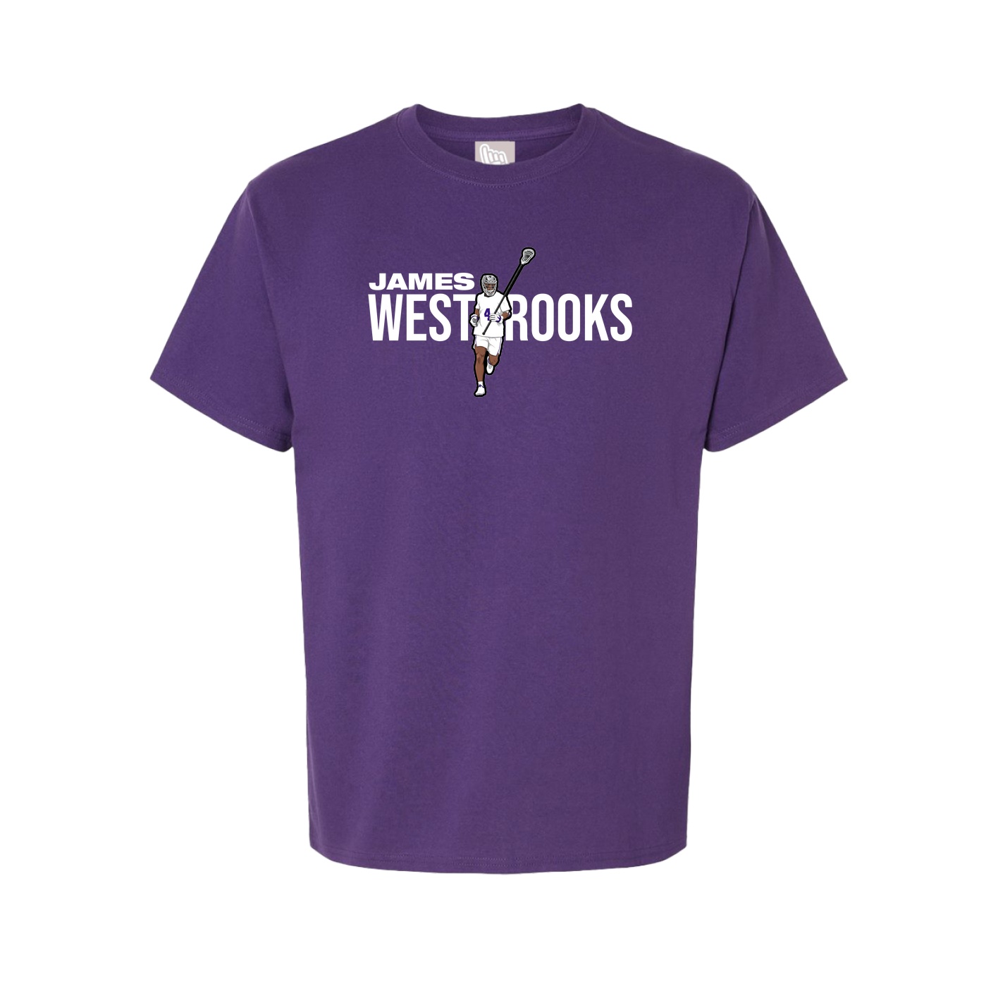Youth Tee — Player Name in Purple