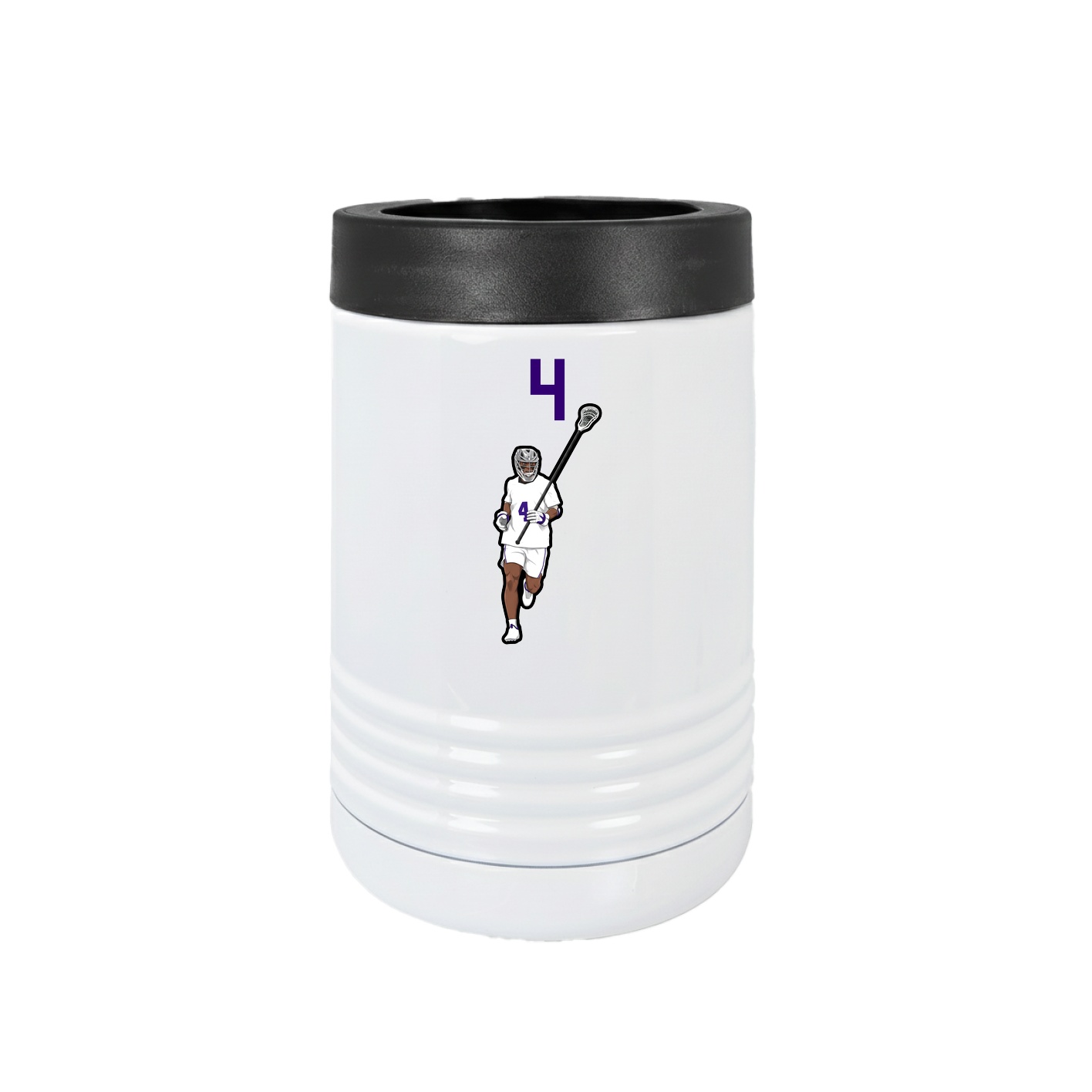 Beverage Holder — Number Top in White