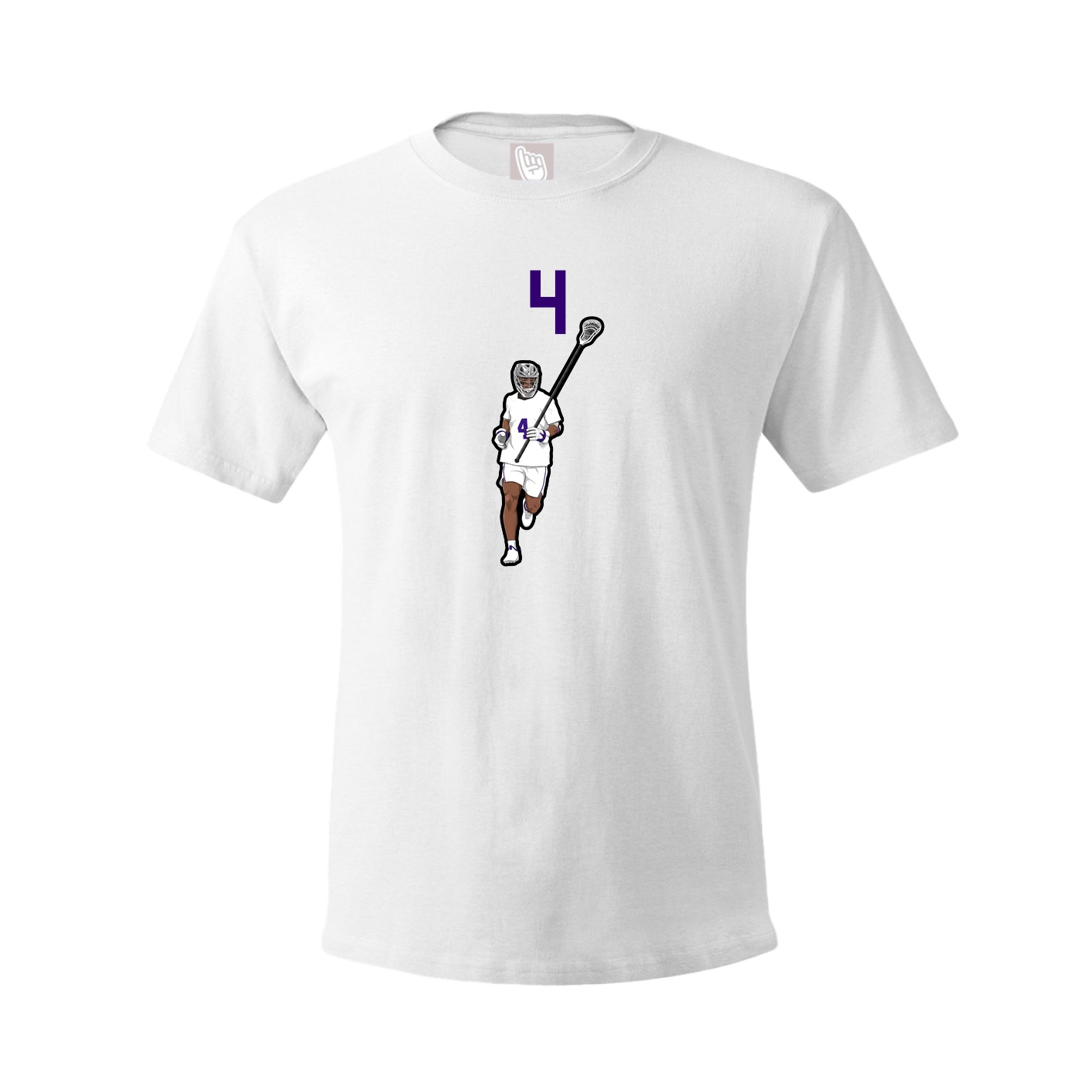 Tee — Number Top in White