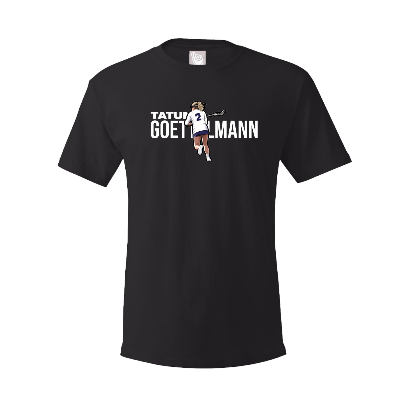 Youth Tee — Player Name in Black