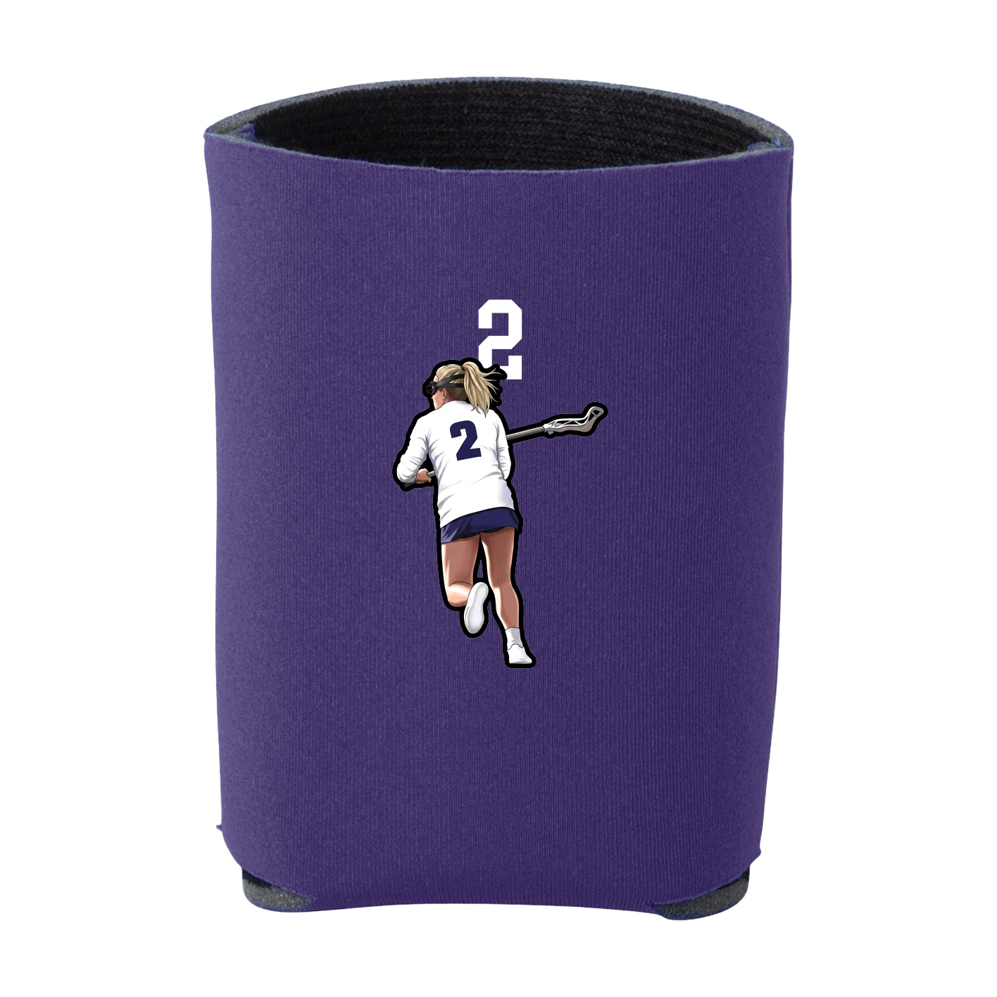 Can Holder — Number Top in Purple