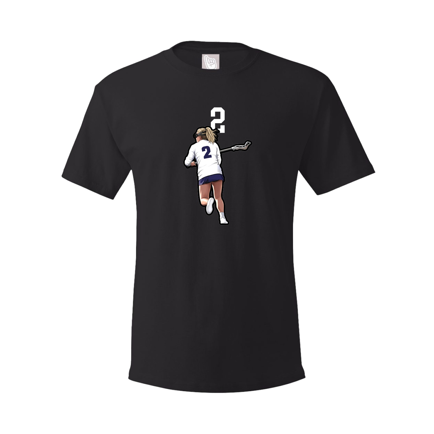Tee — Number Top in Black