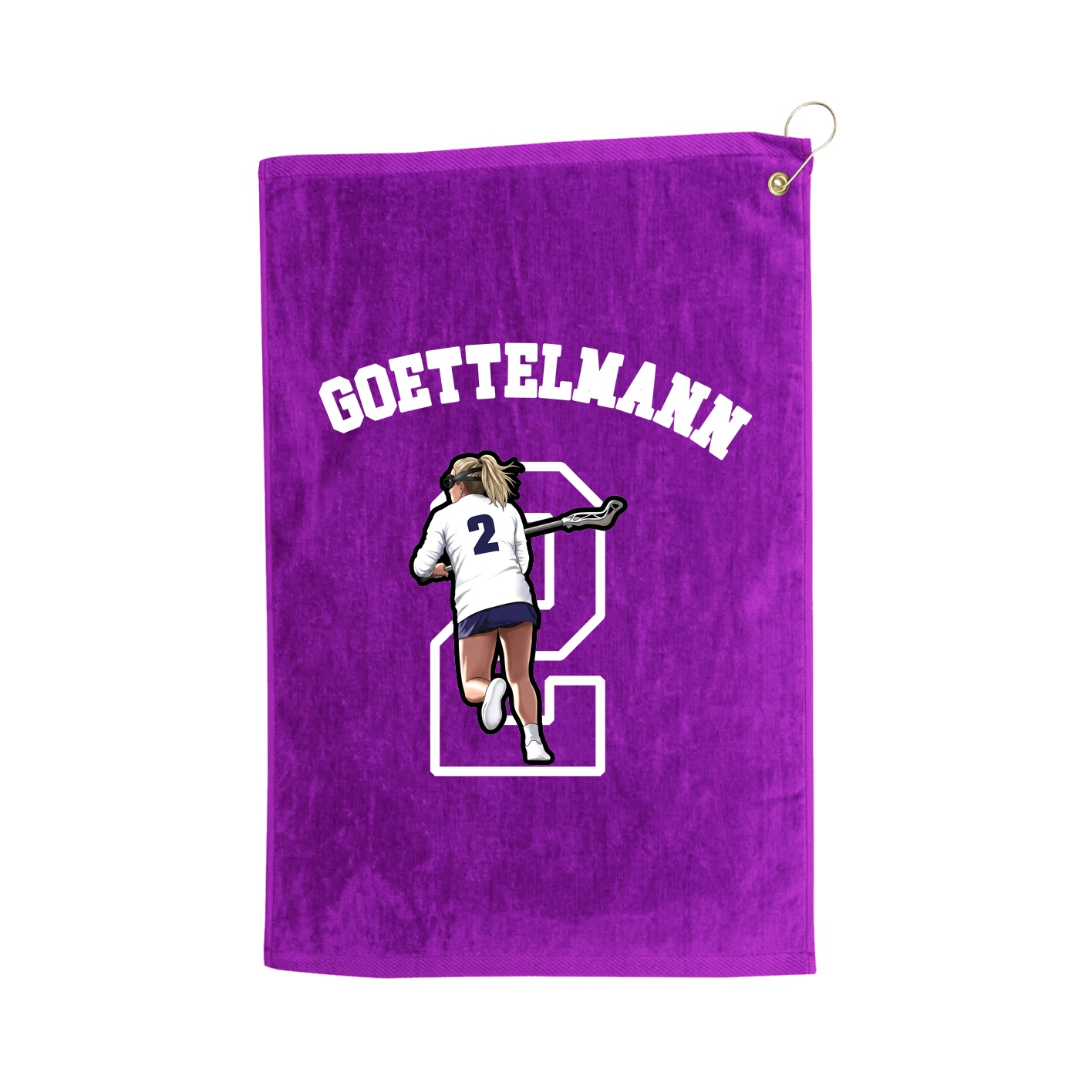 Golf Towel — Shirsey Arch in Purple