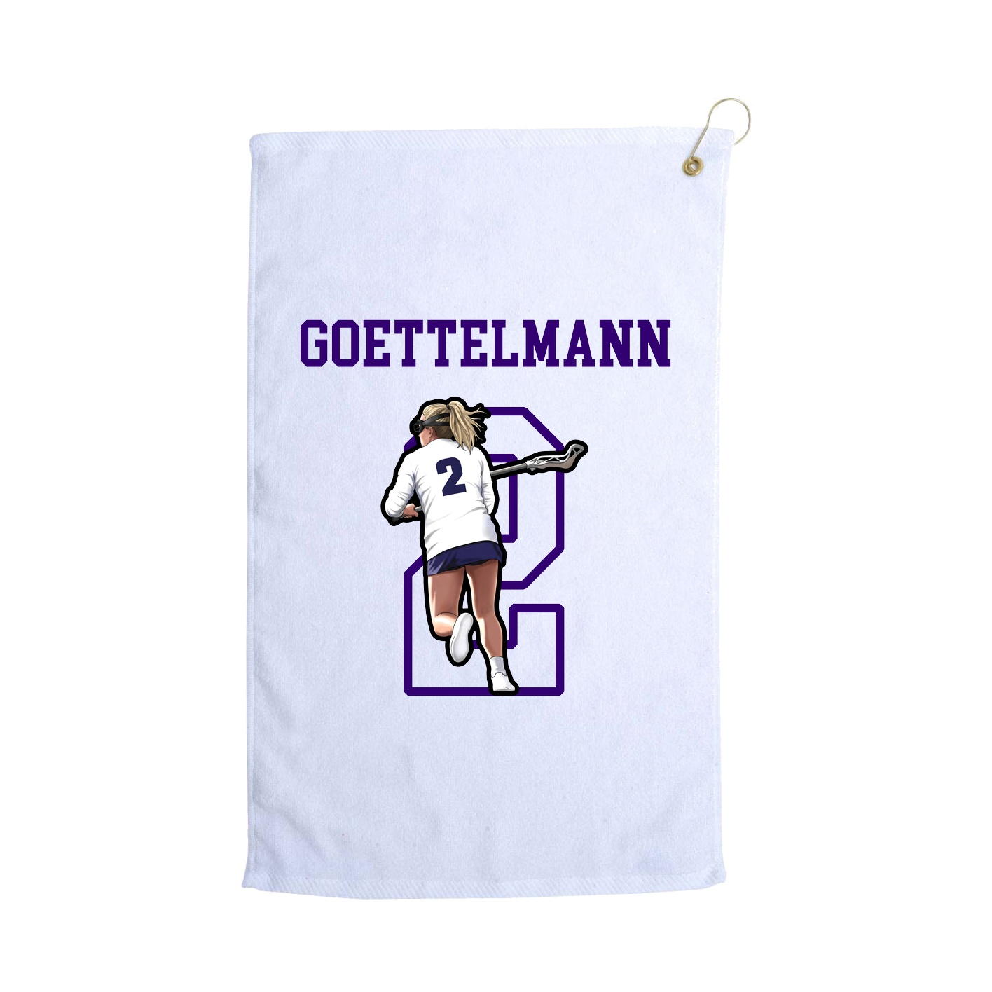 Golf Towel — Shirsey in White