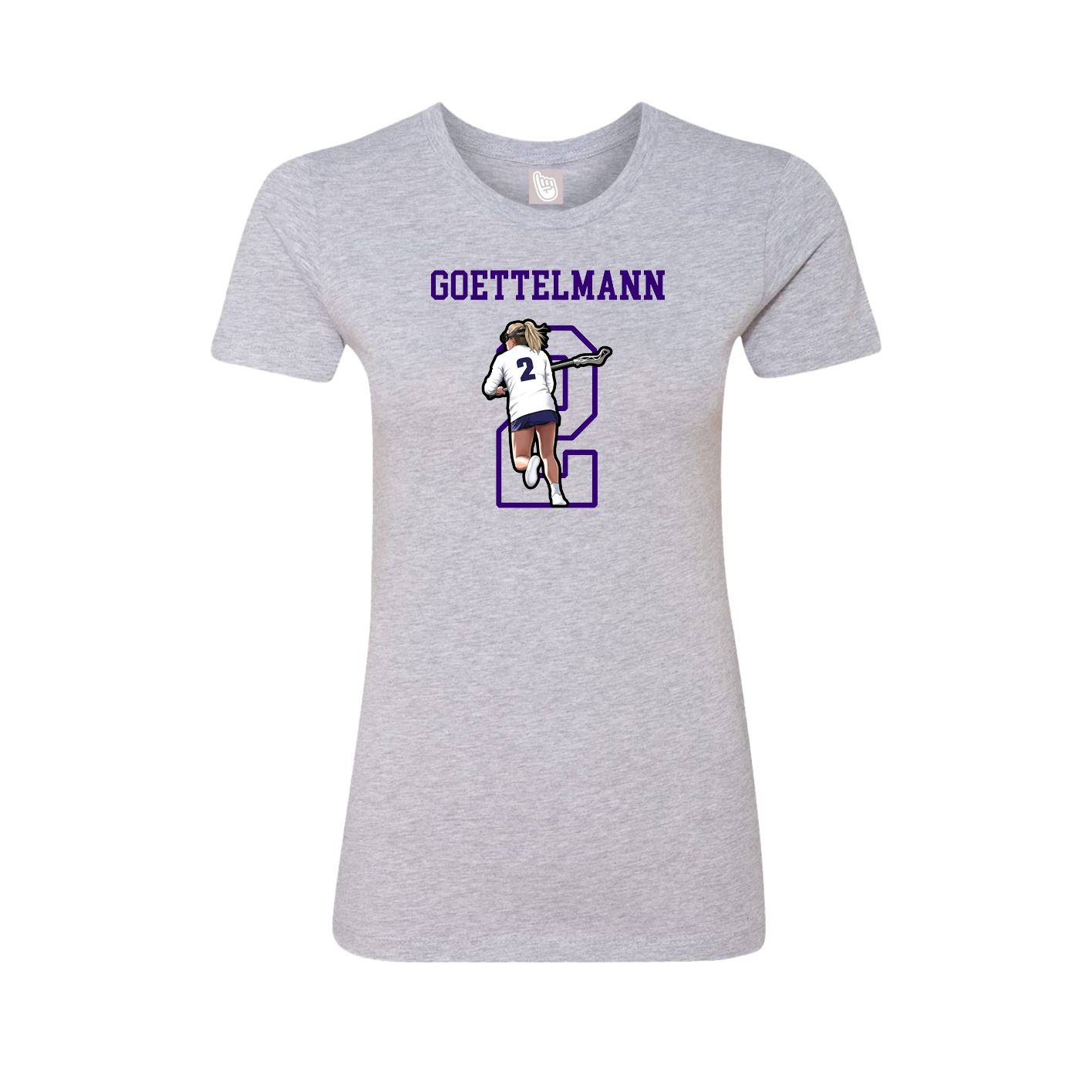 Womens Tee — Shirsey in Grey