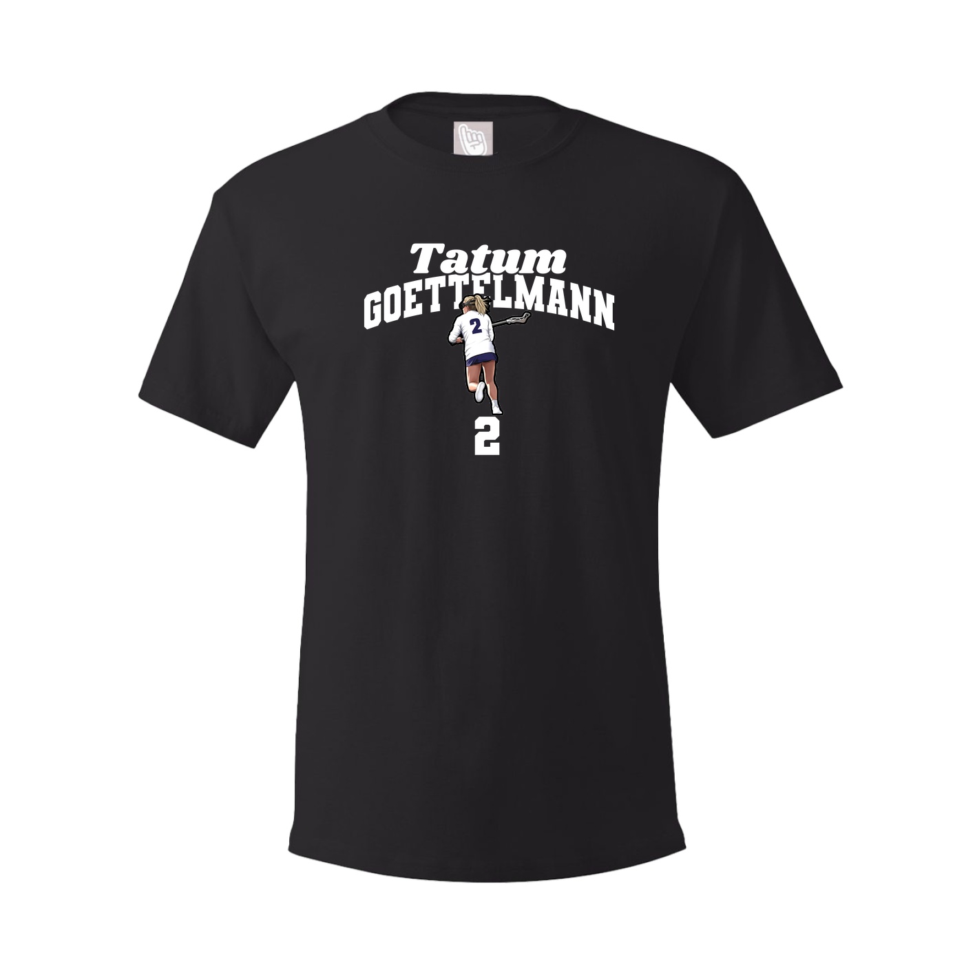 Youth Tee — Signature Arch in Black