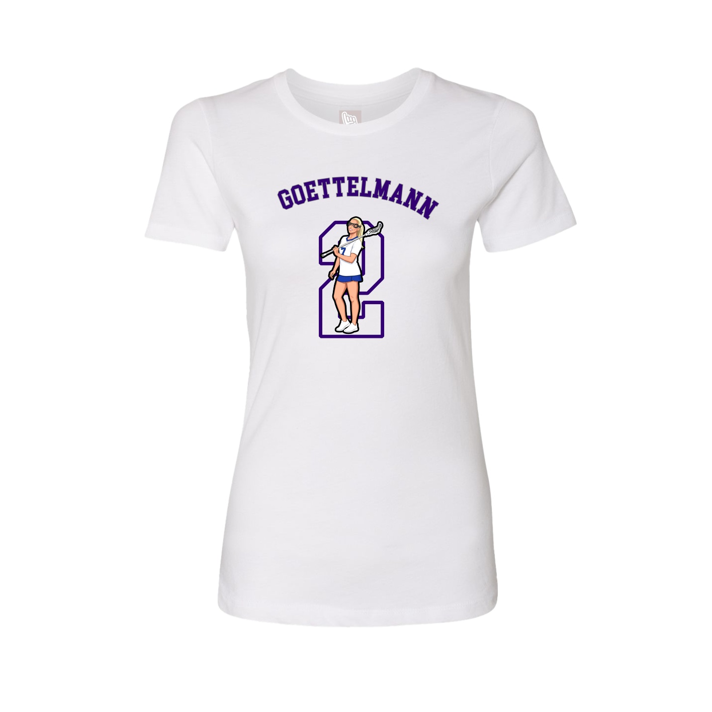Womens Tee — Shirsey Arch in White