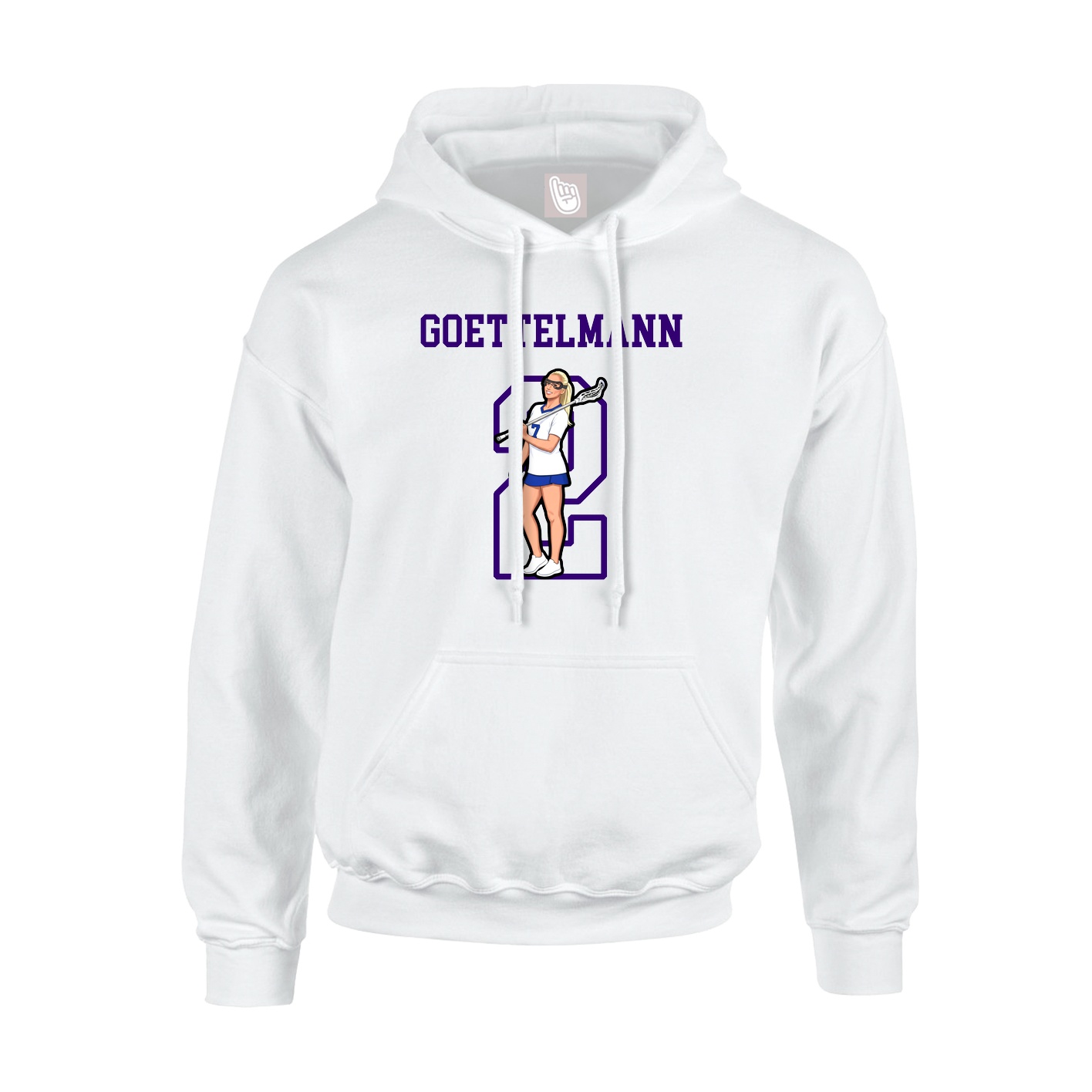 Youth Hoodie — Shirsey in White