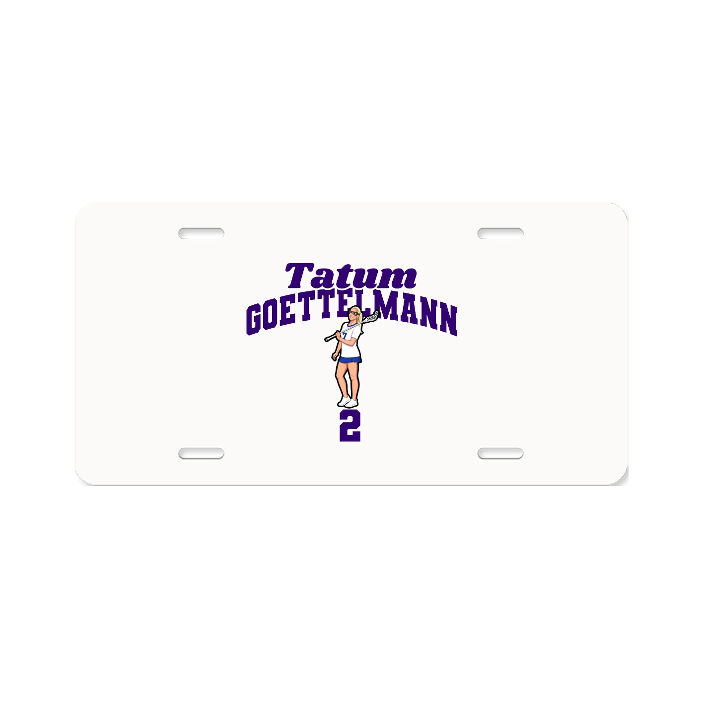 License Plate — Signature Arch in Classic