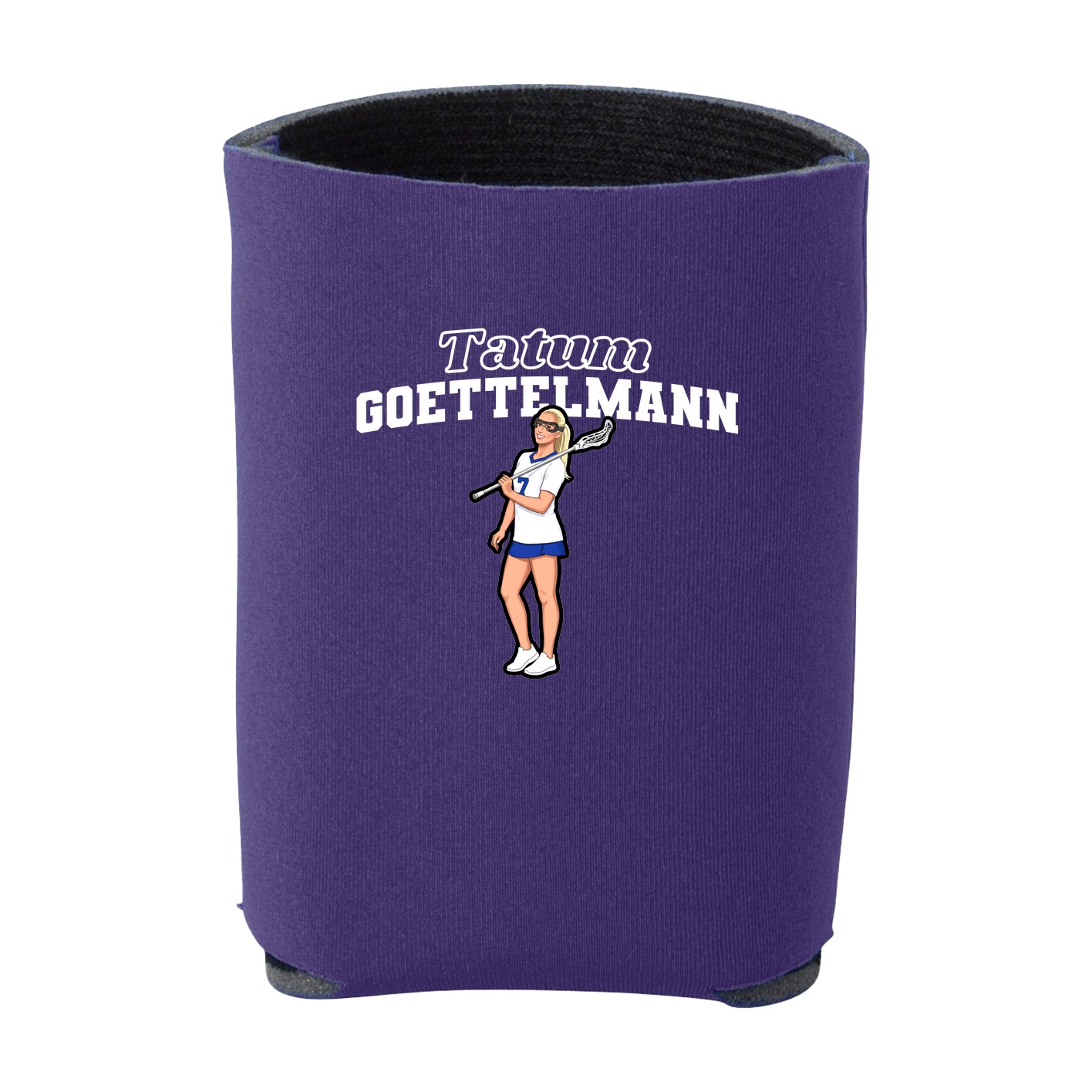 Can Holder — Name Arch in Purple