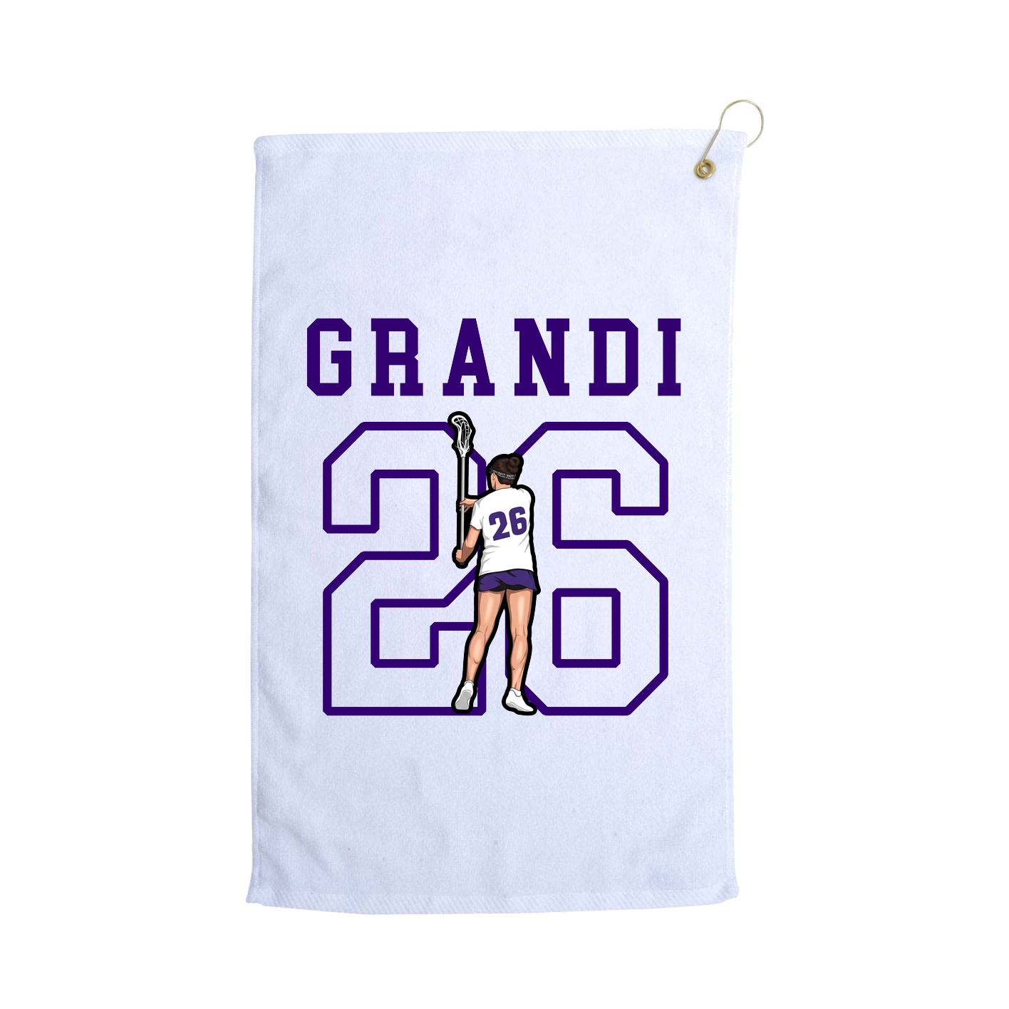 Golf Towel — Shirsey in White