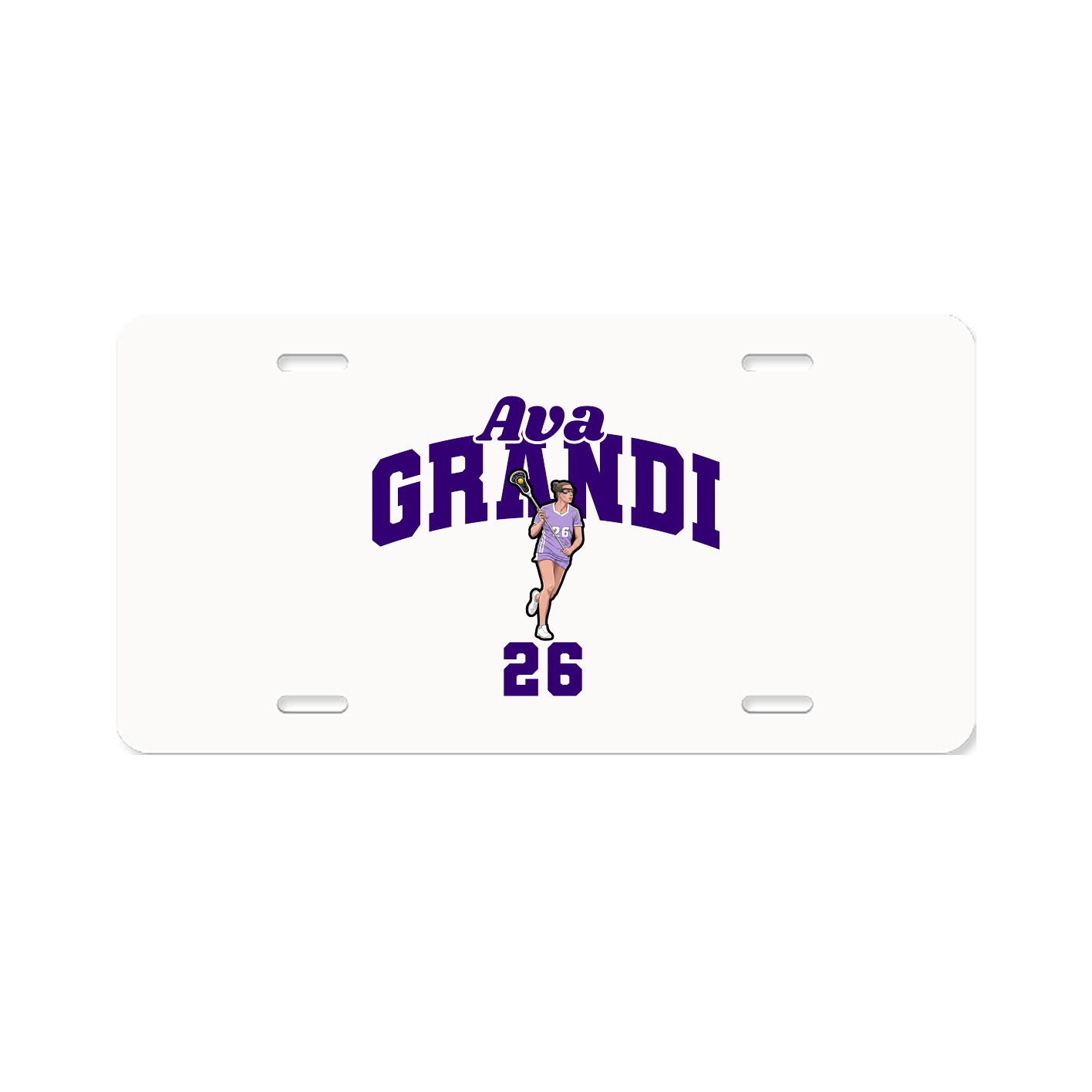 License Plate — Signature Arch in Classic