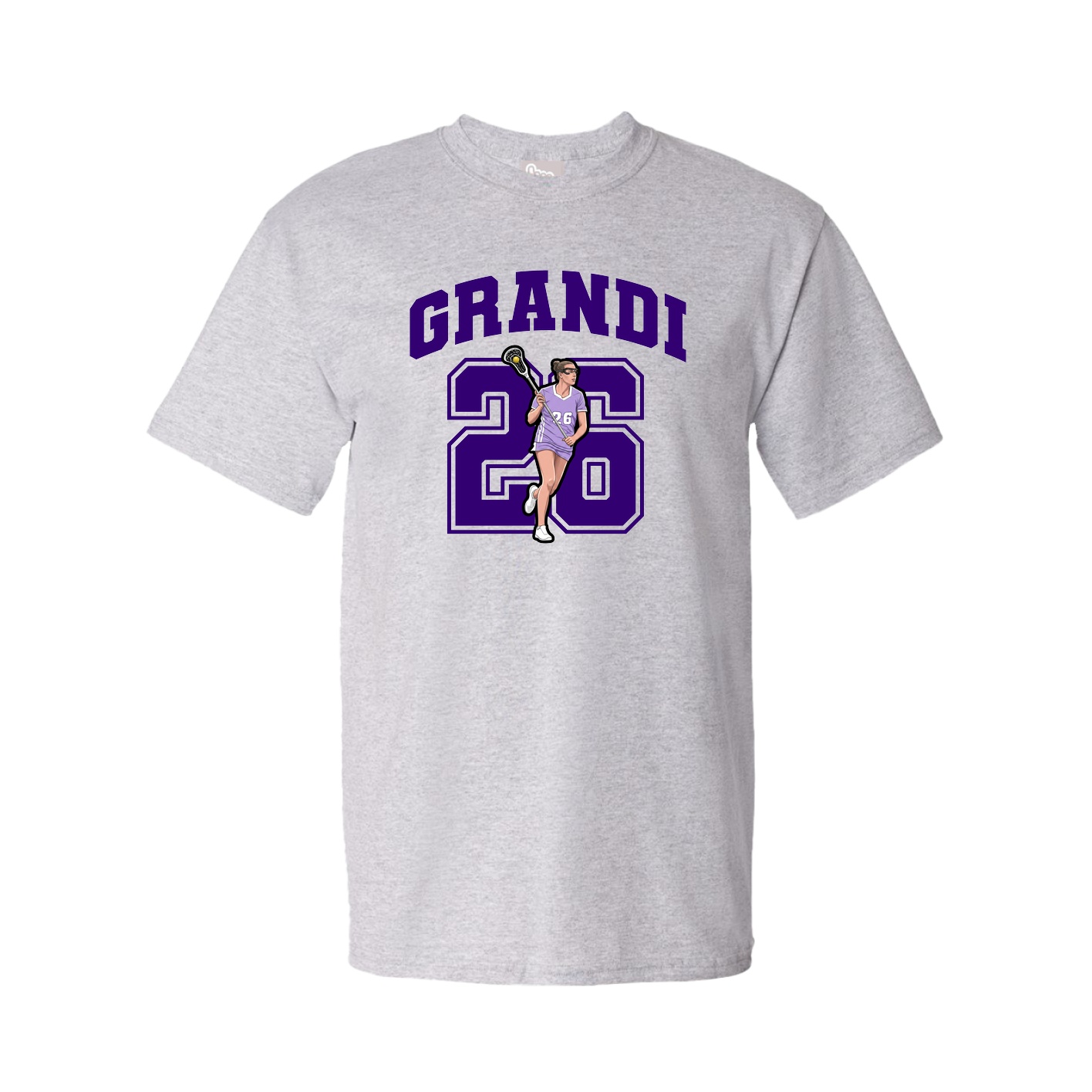 Tee — Number in Grey