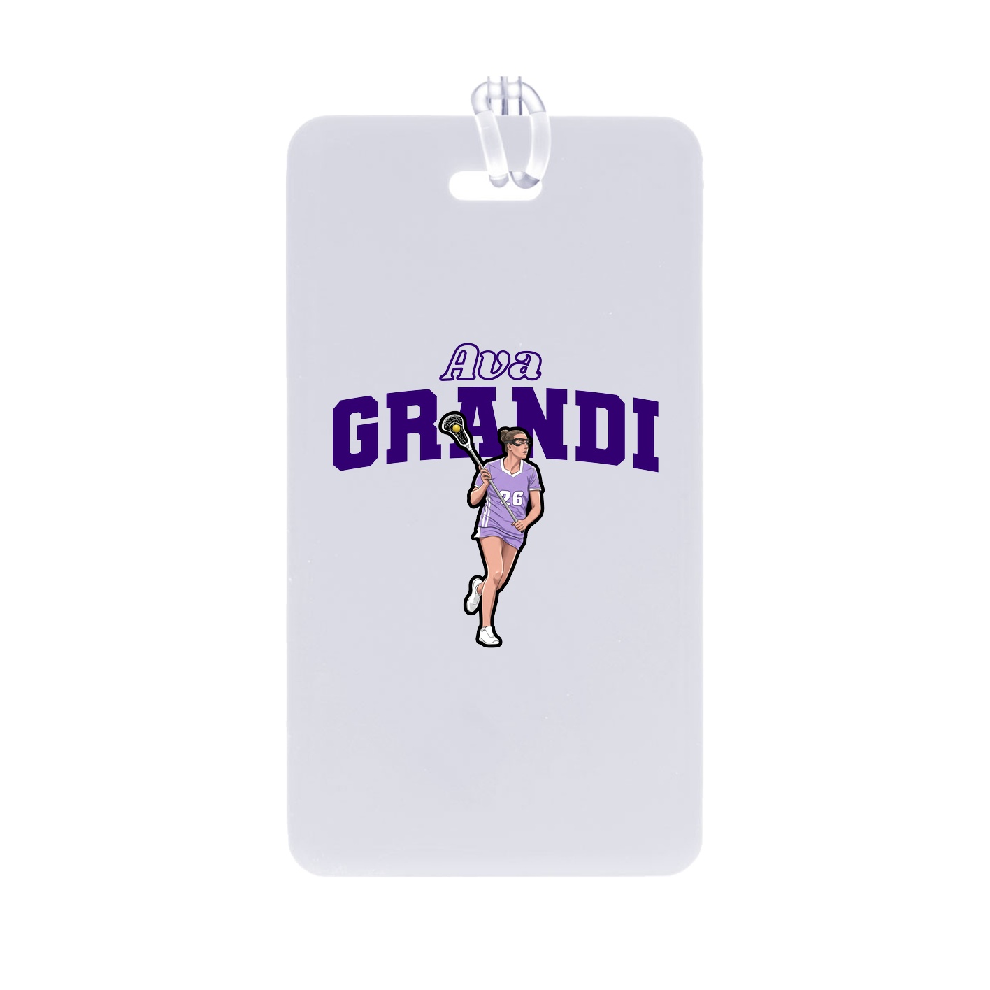 Bag Tag — Name Arch in Classic
