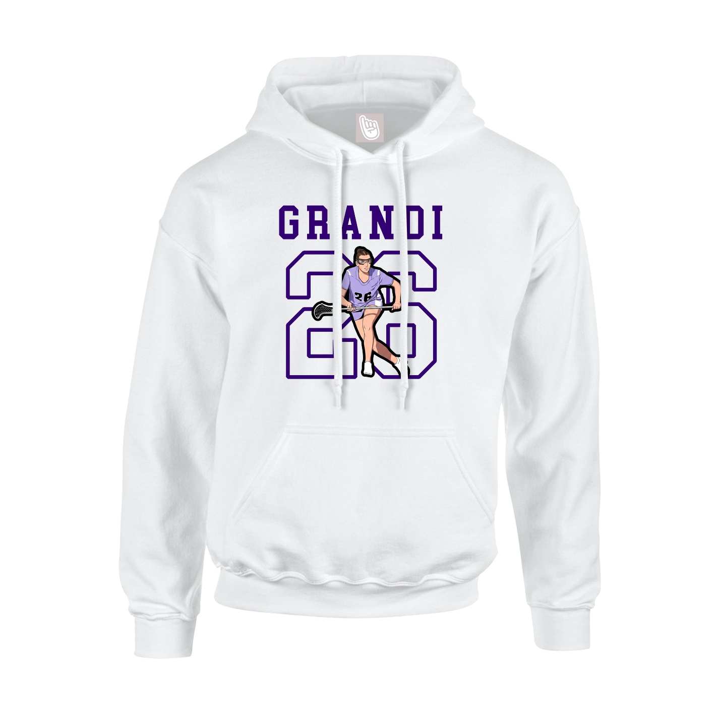 Youth Hoodie — Shirsey in White