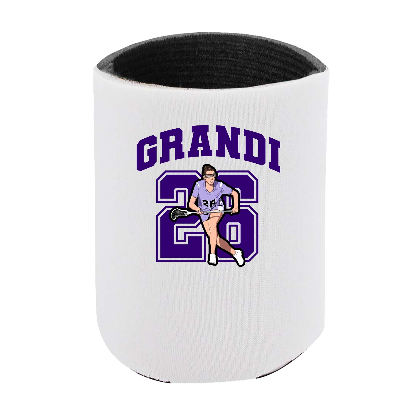 Can Holder — Number in White