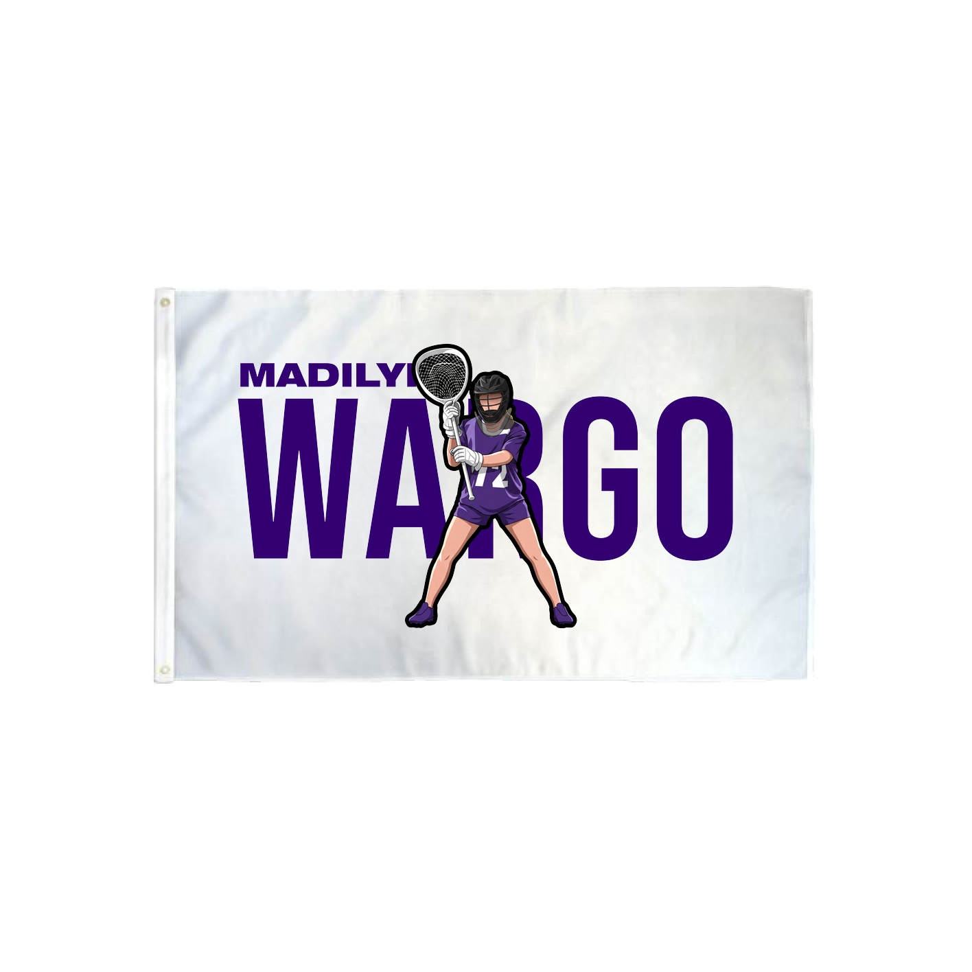 3x5 Flag — Player Name in Classic