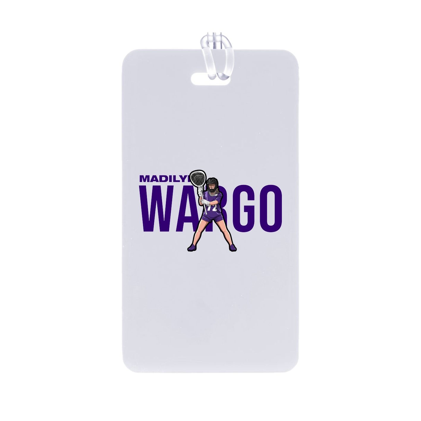 Bag Tag — Player Name in Classic