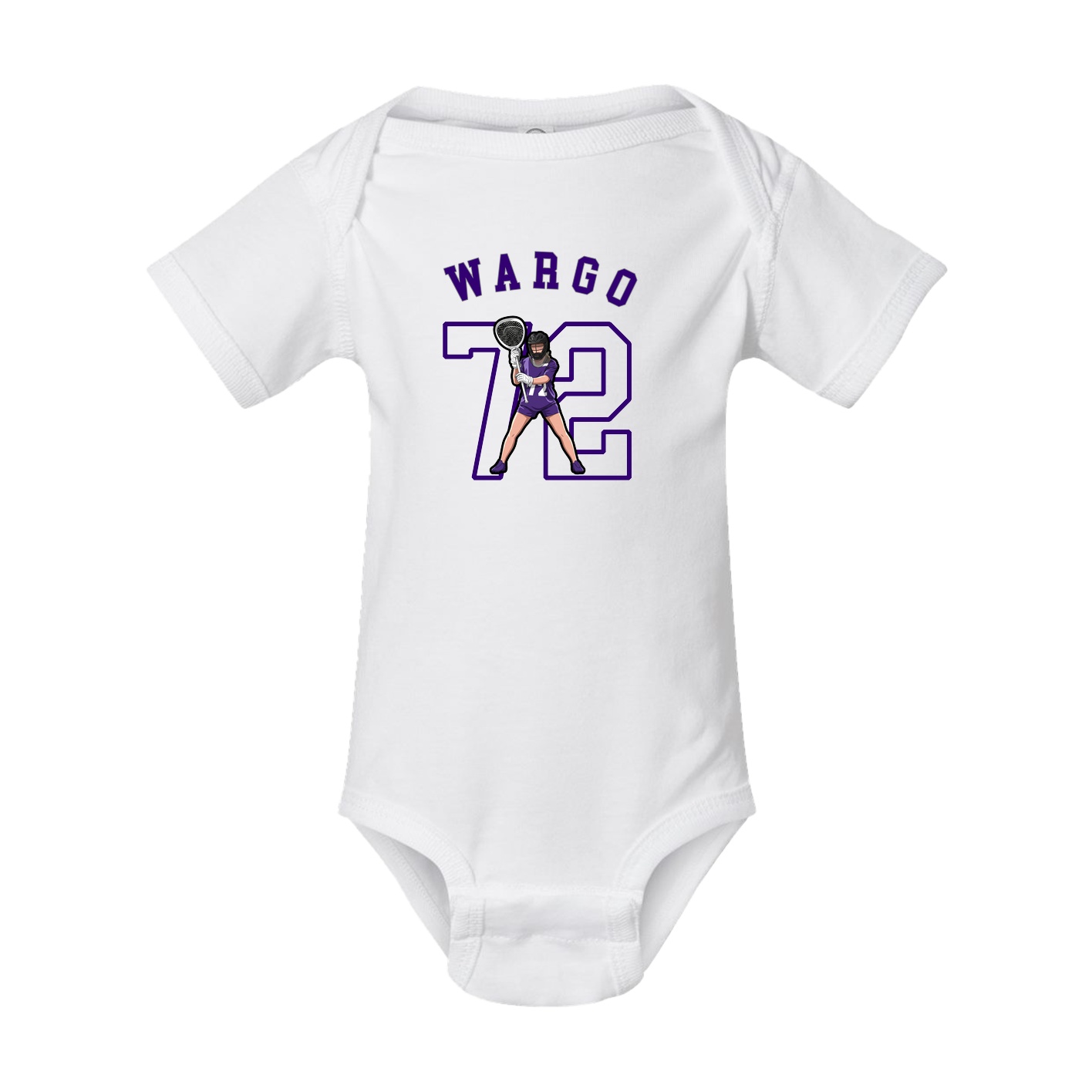 Baby Onesie — Shirsey Arch in White