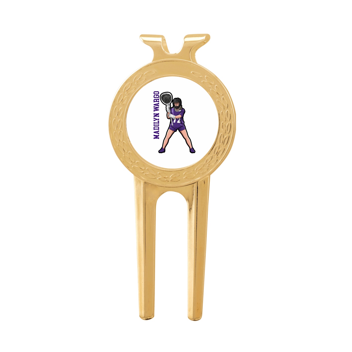 Divot Tool with Ball Marker — Name Vertical in Classic