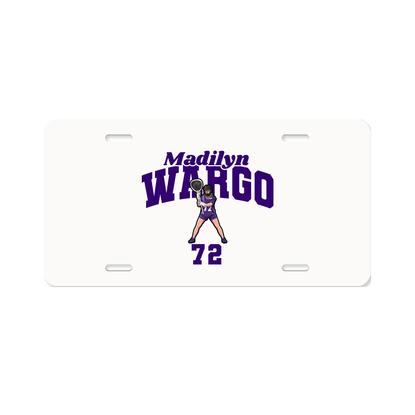 License Plate — Signature Arch in Classic