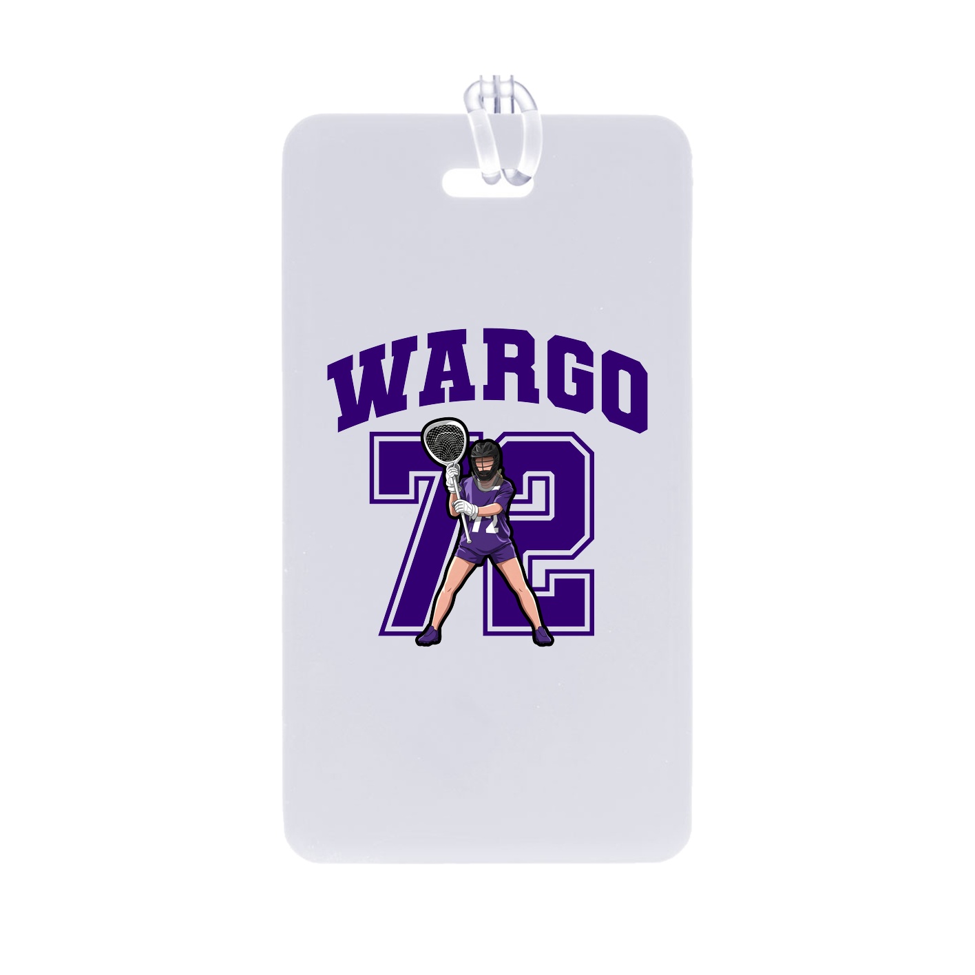 Bag Tag — Number in Classic