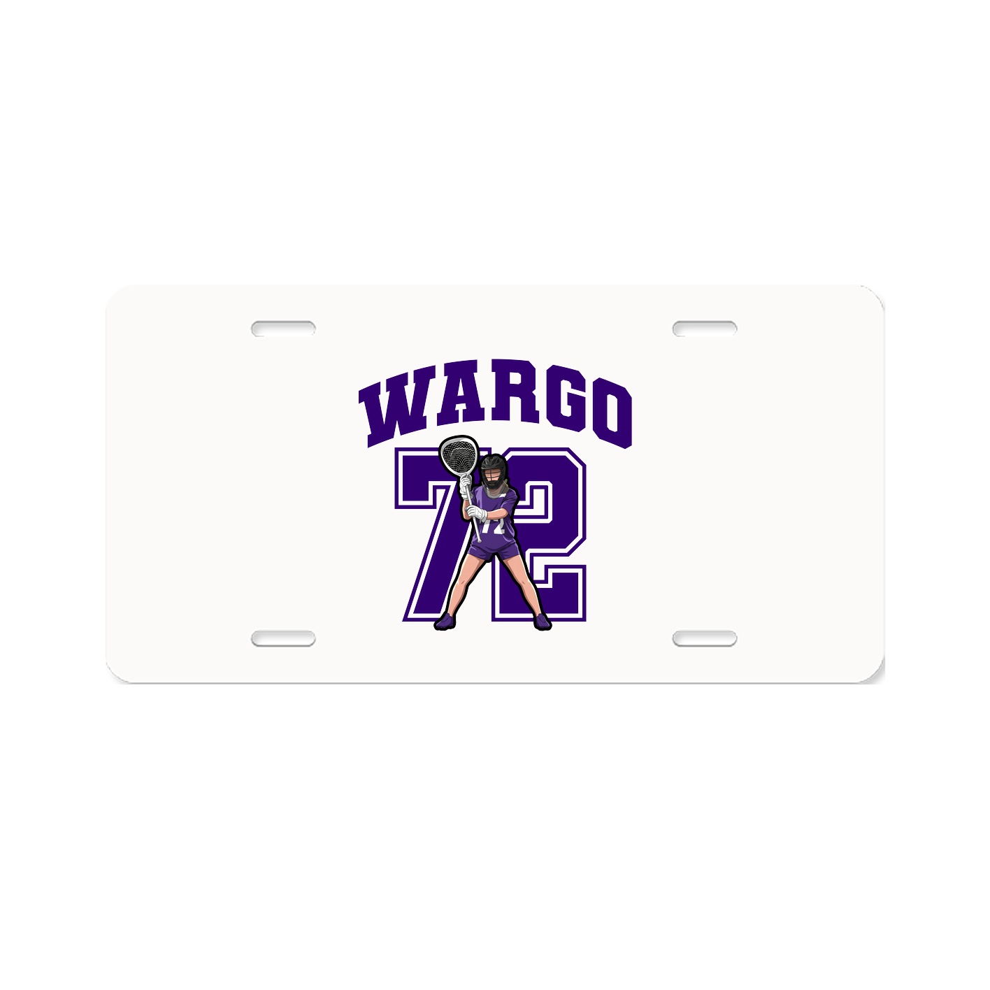 License Plate — Number in Classic