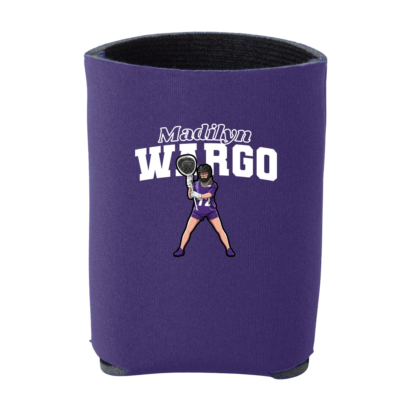 Can Holder — Name Arch in Purple
