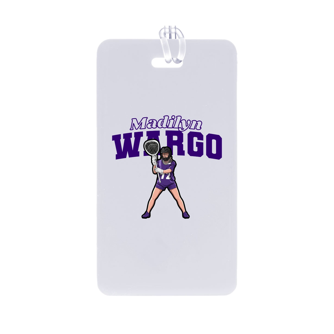 Bag Tag — Name Arch in Classic