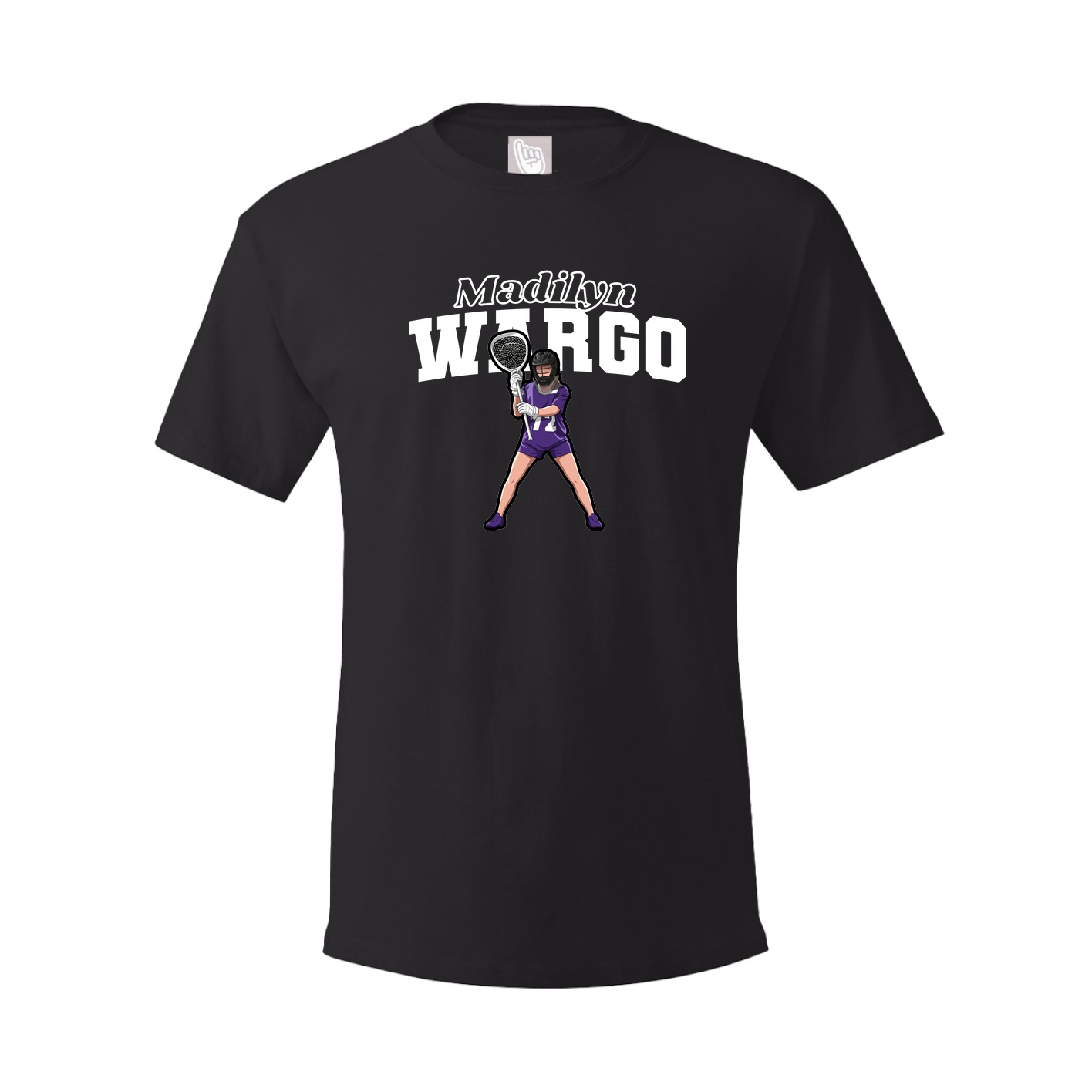 Tee — Name Arch in Black