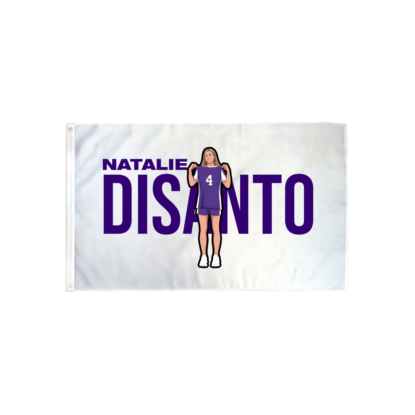 3x5 Flag — Player Name in Classic