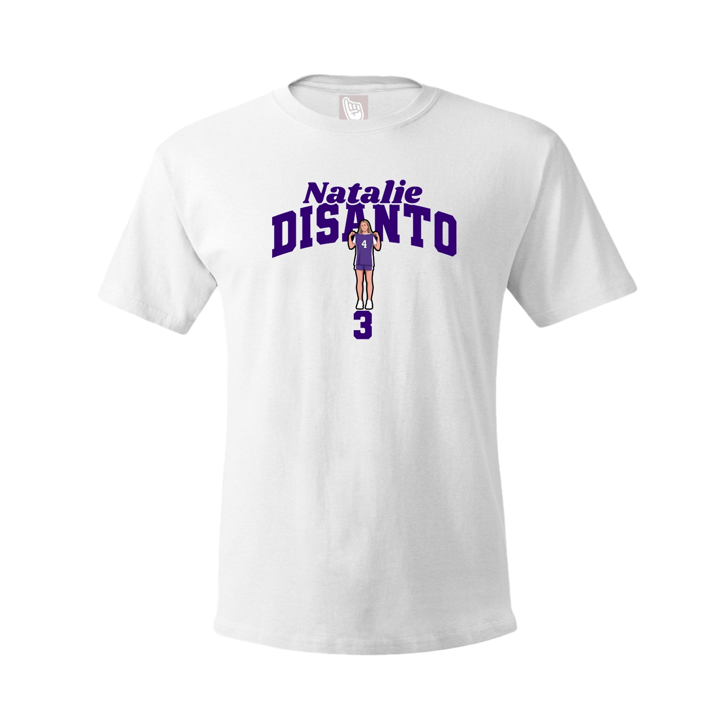 Youth Tee — Signature Arch in White