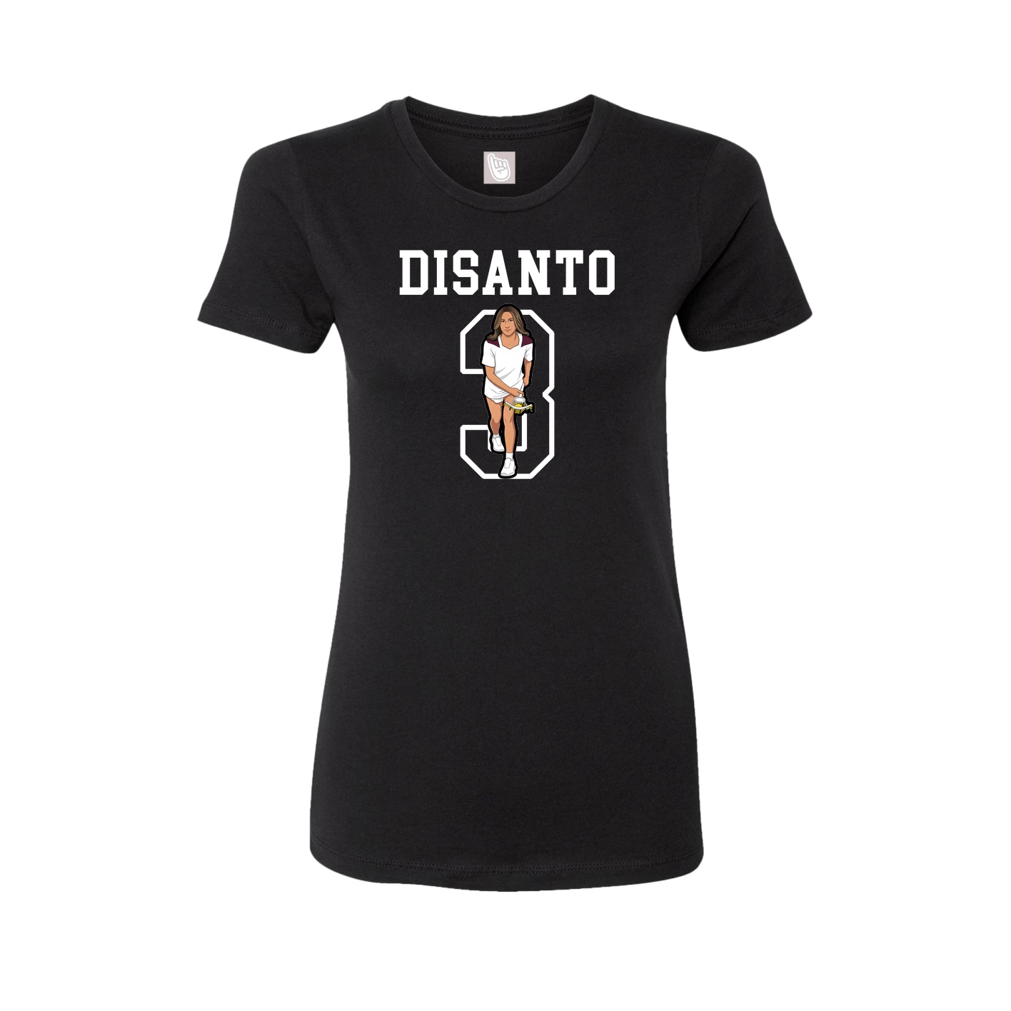Fitted Women's Tee — Shirsey in Black