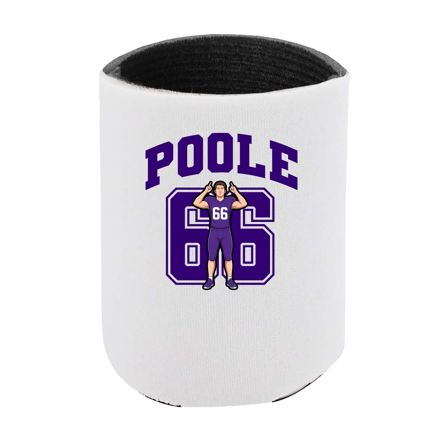 Can Holder — Number in White