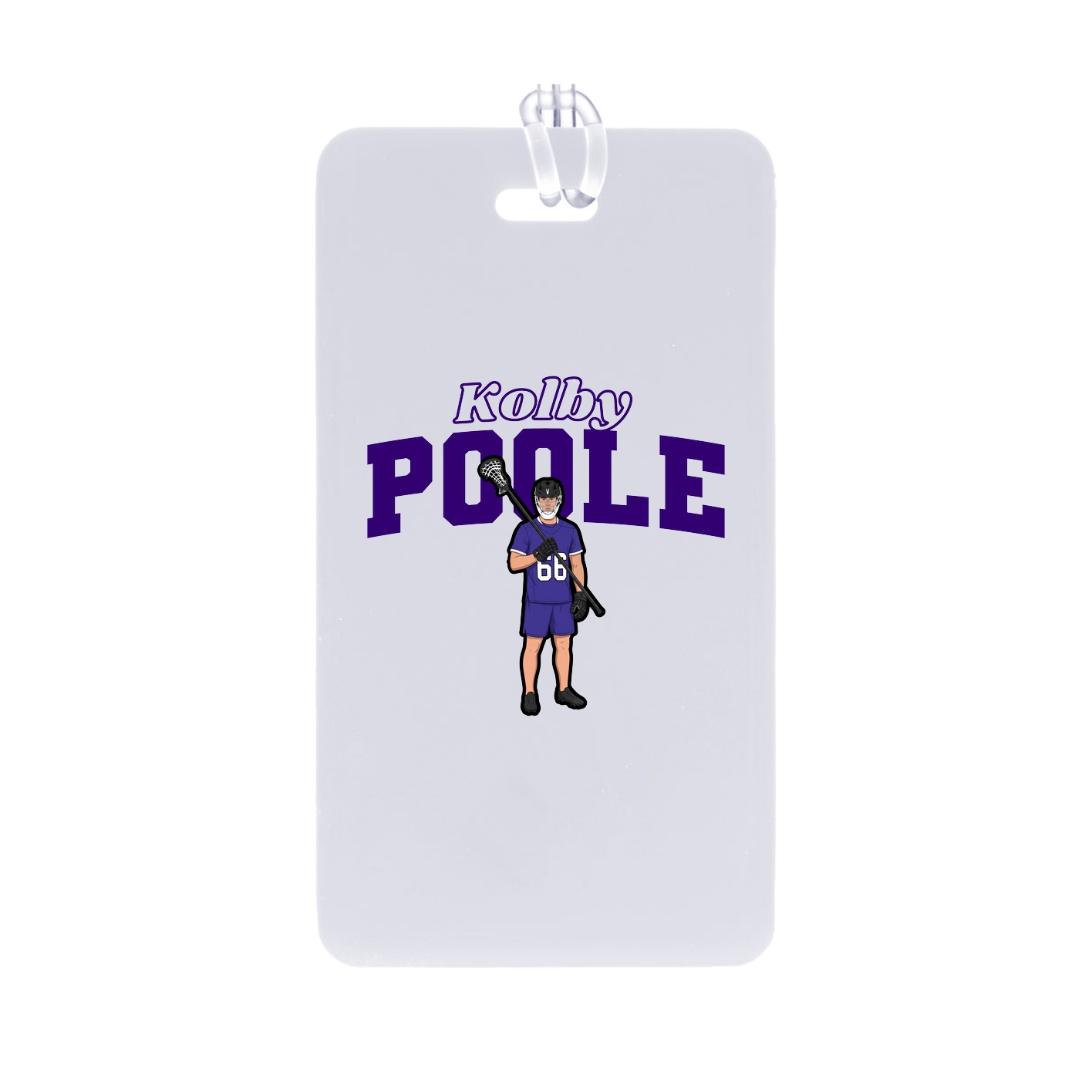 Bag Tag — Name Arch in Classic