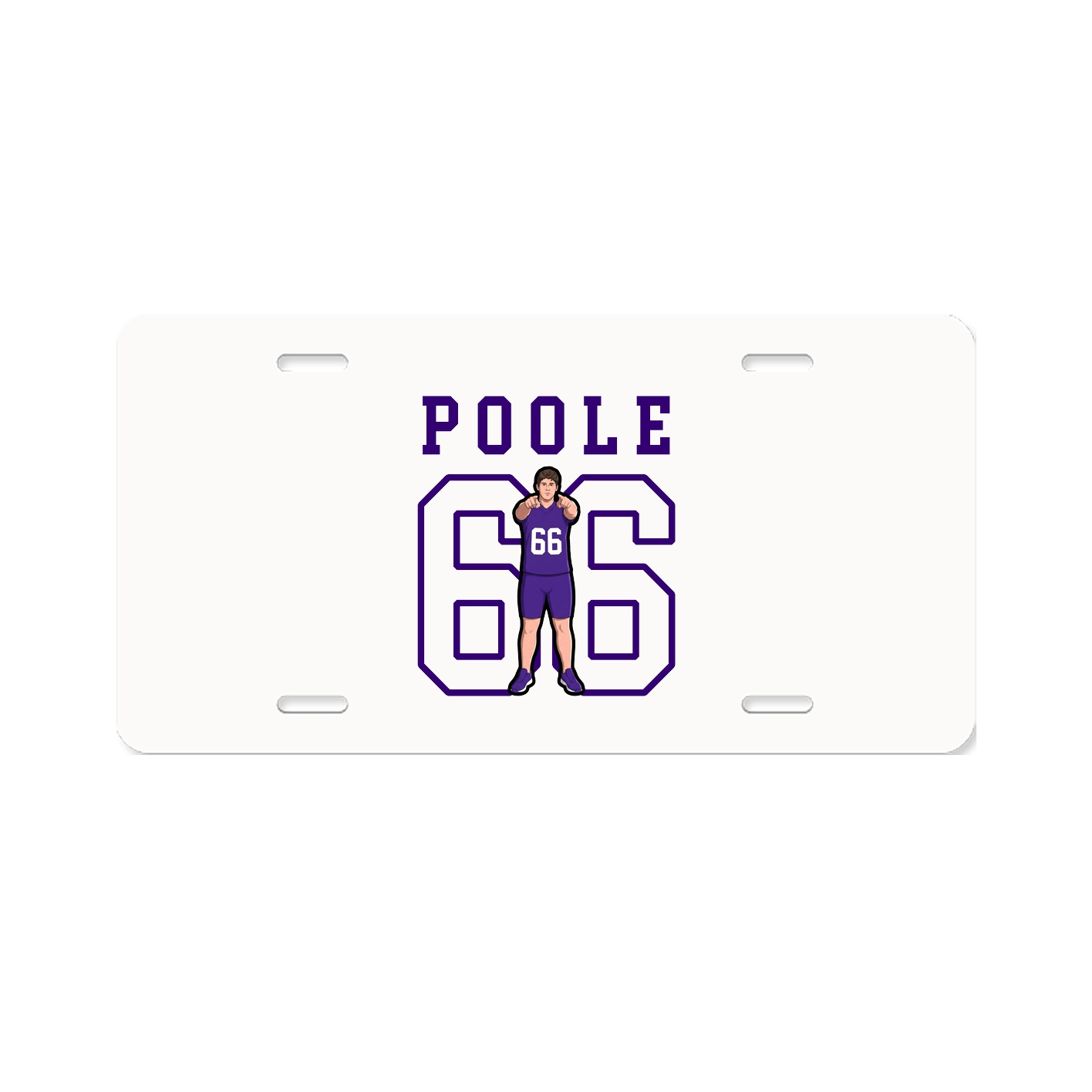 License Plate — Shirsey in Classic