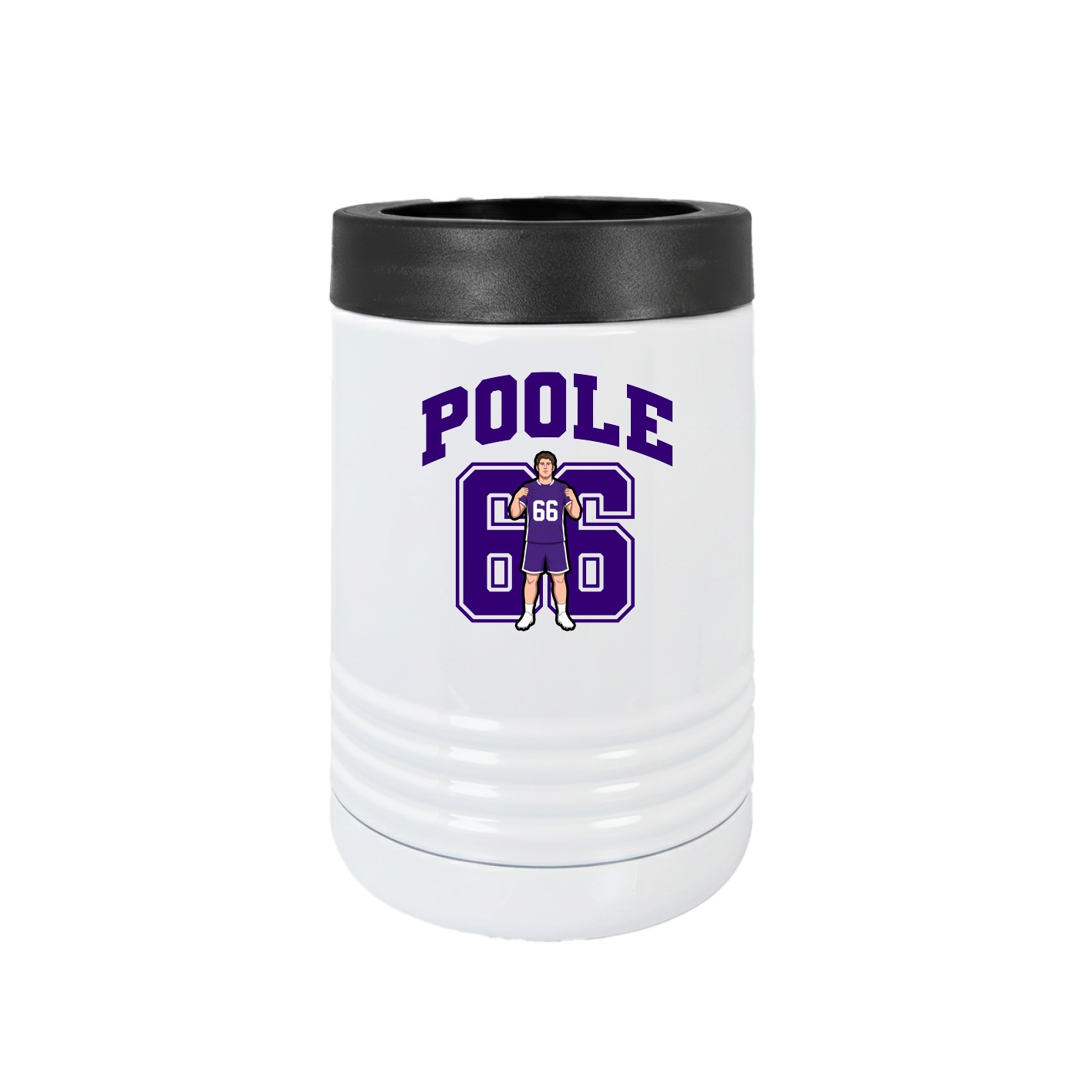 Beverage Holder — Number in White