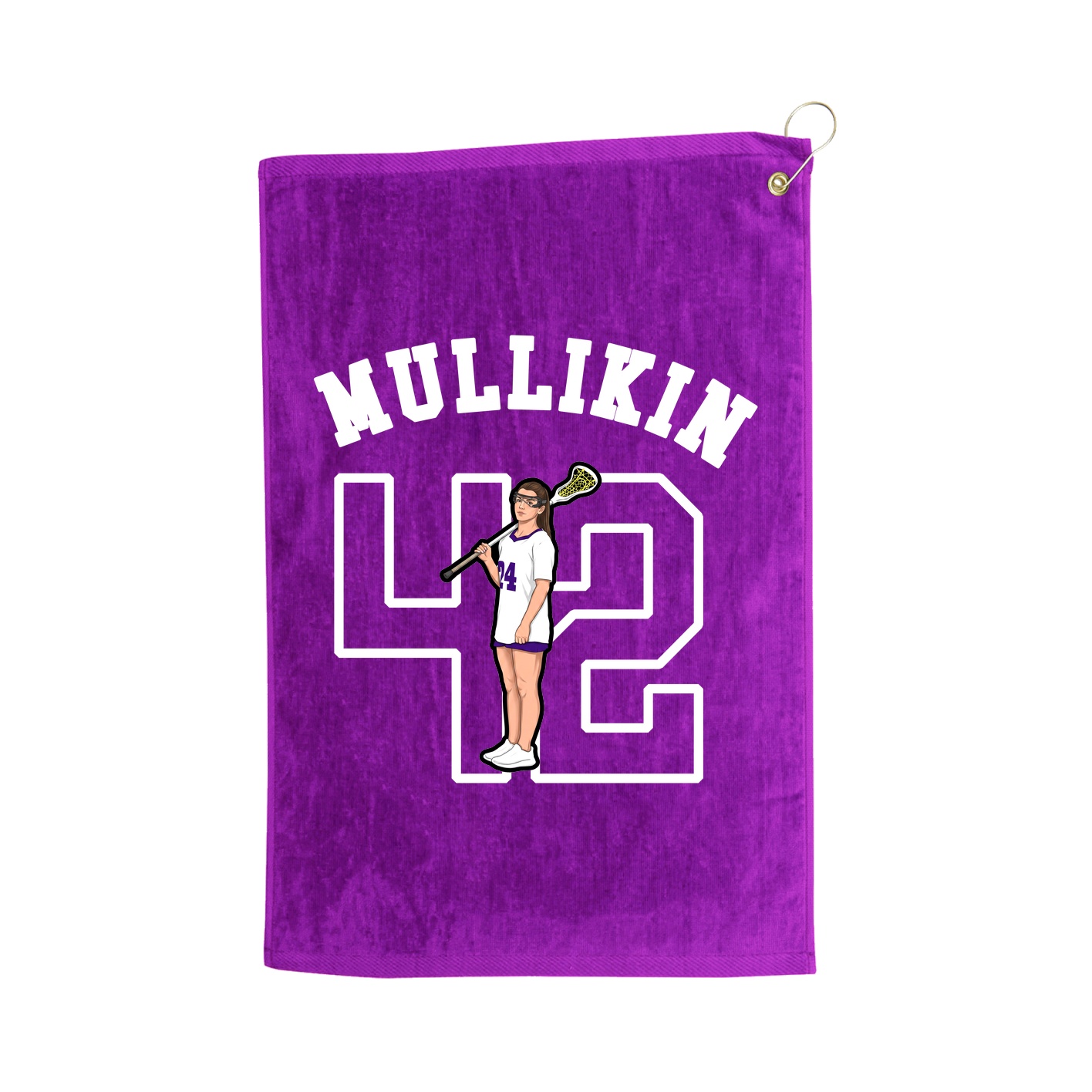 Golf Towel — Shirsey Arch in Purple