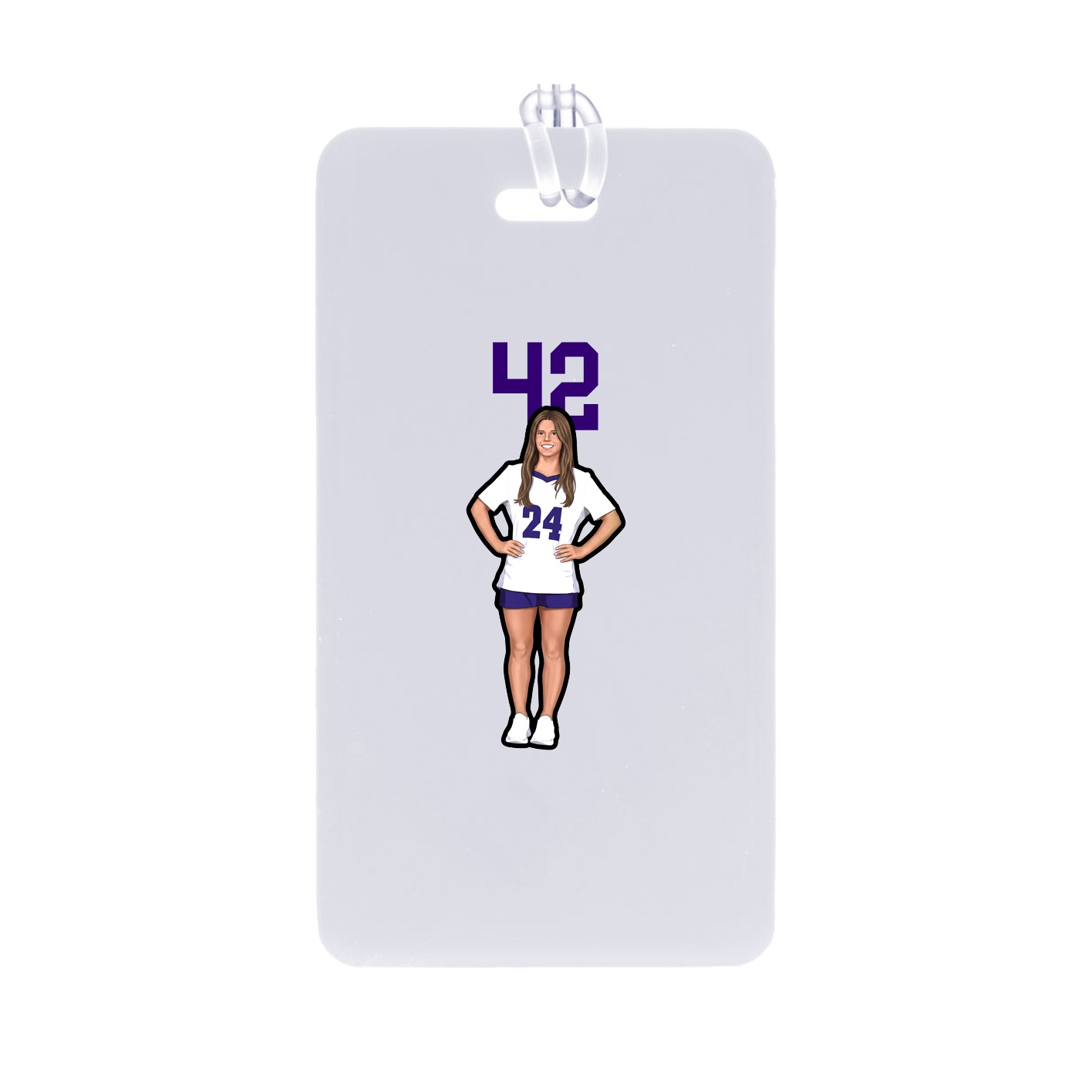 Bag Tag — Number Top in Classic