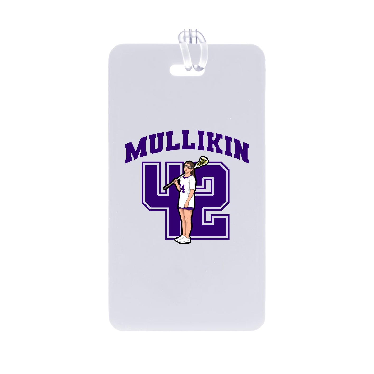 Bag Tag — Number in Classic