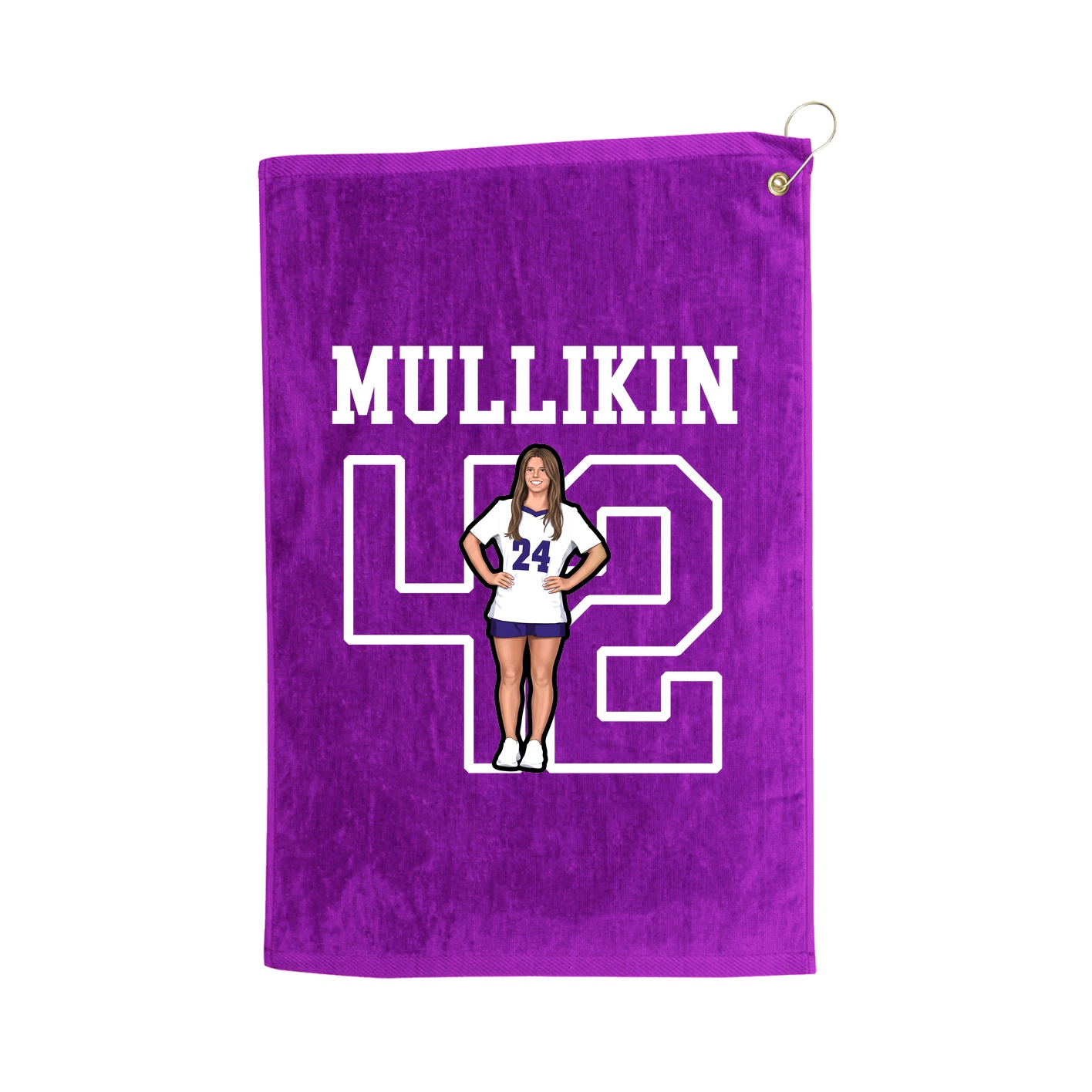 Golf Towel — Shirsey in Purple