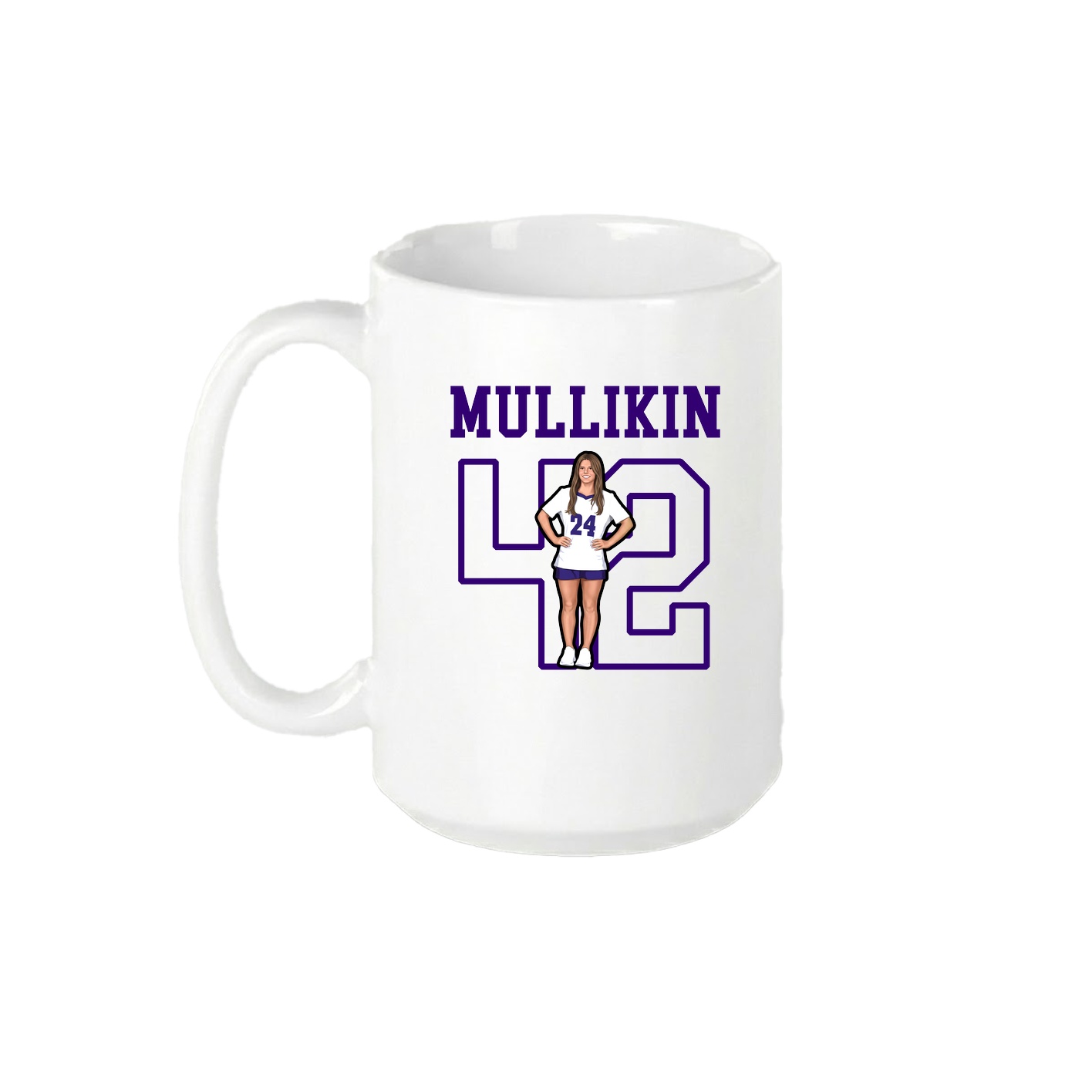 15oz Coffee Mug — Shirsey in White
