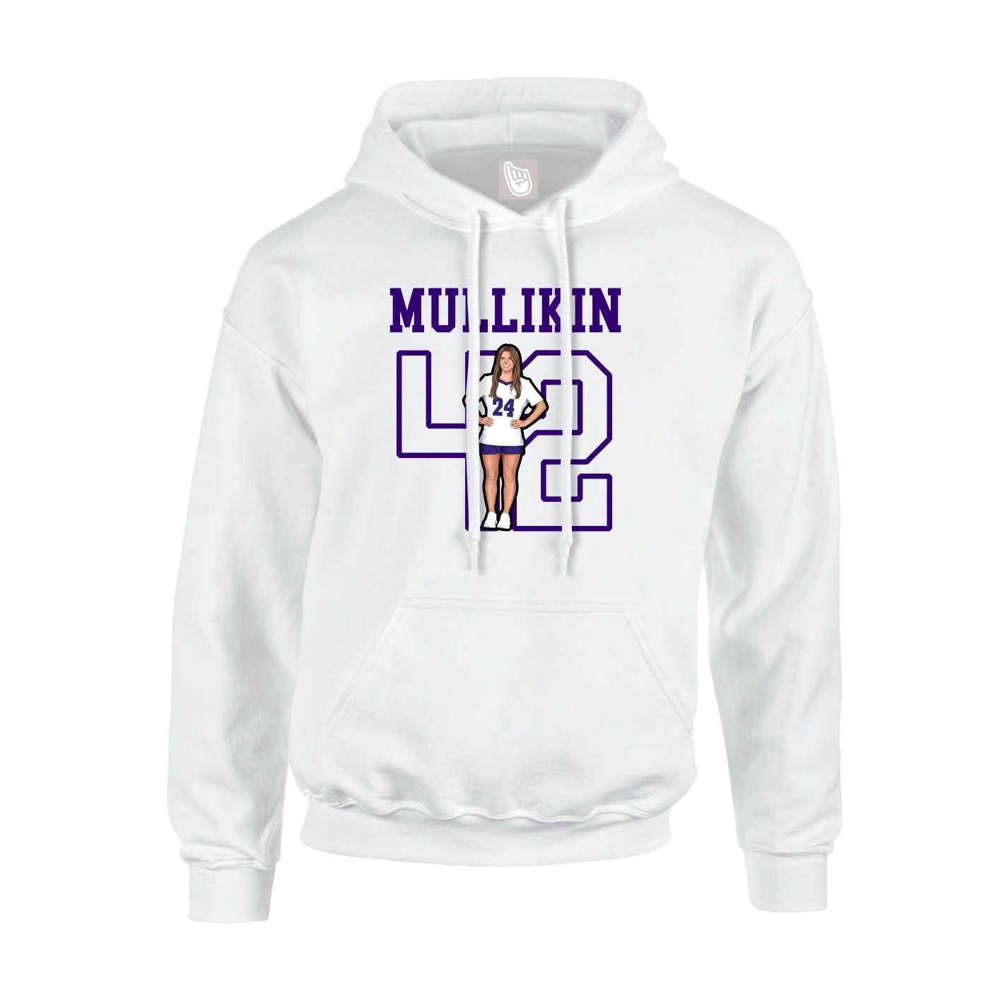 Youth Hoodie — Shirsey in White
