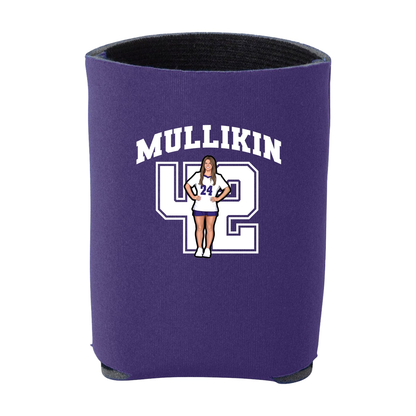 Can Holder — Number in Purple