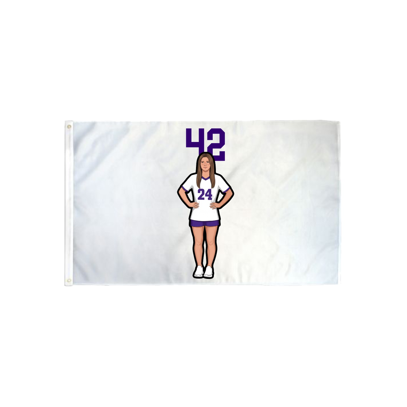 3x5 Flag — Number Top in Classic