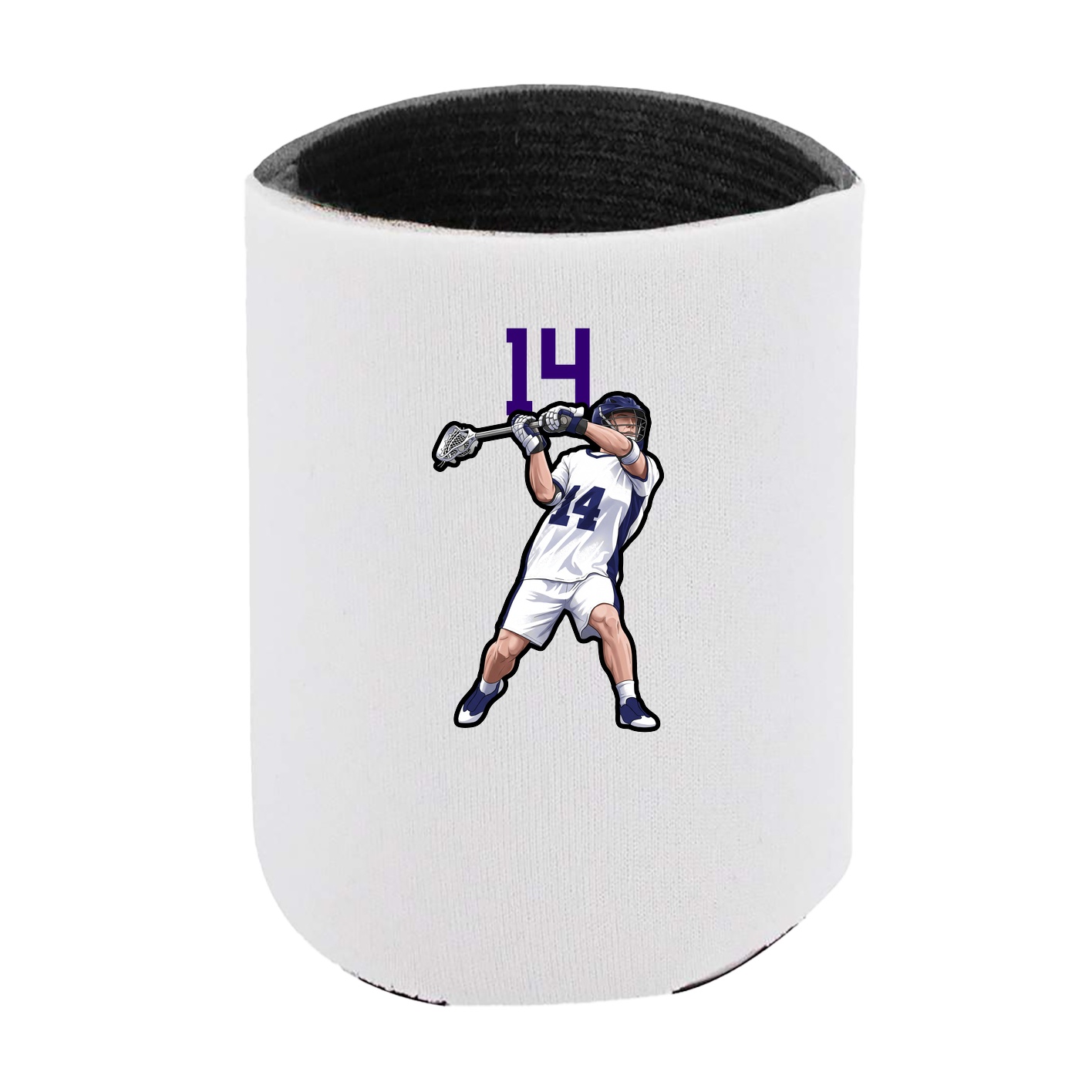Can Holder — Number Top in White
