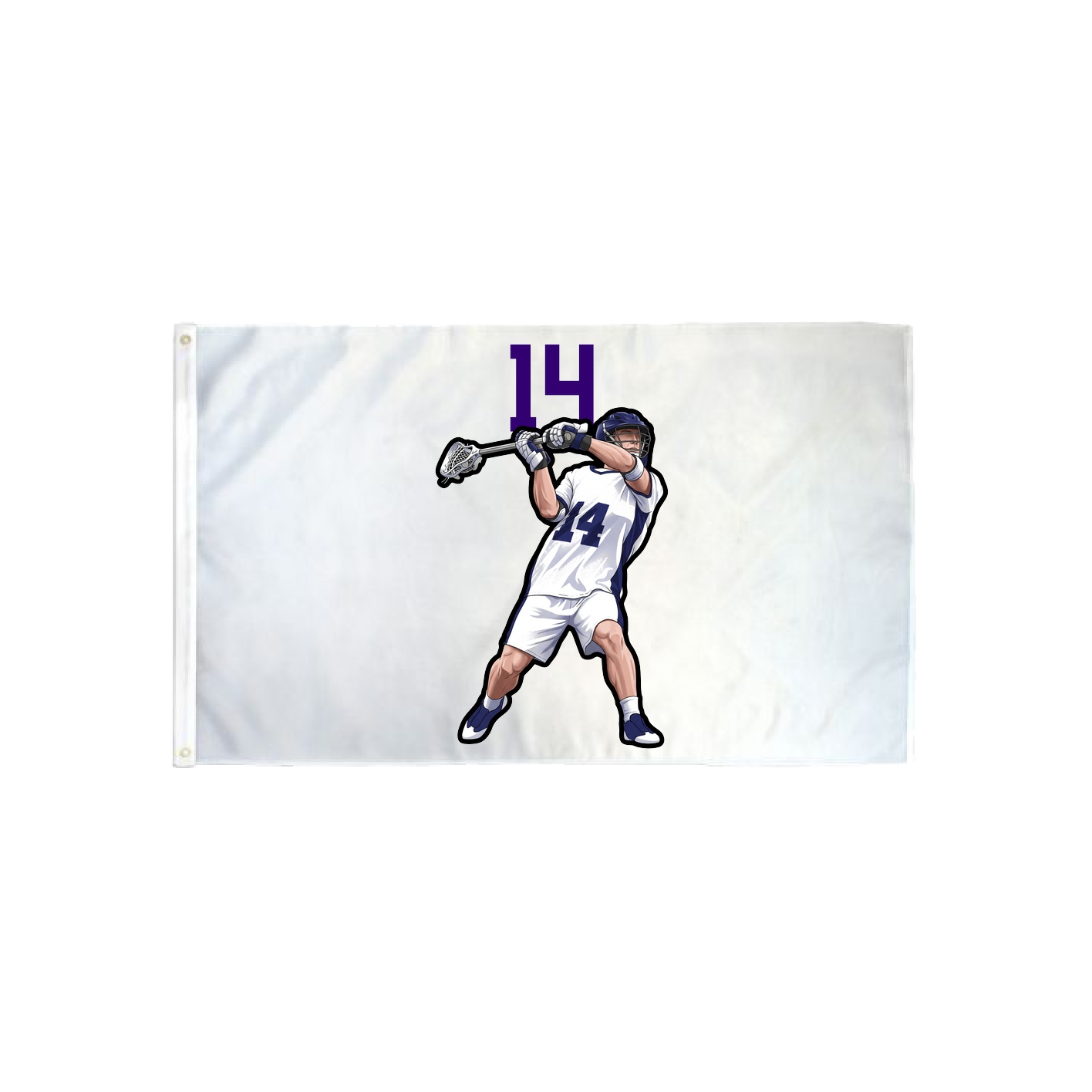 3x5 Flag — Number Top in Classic