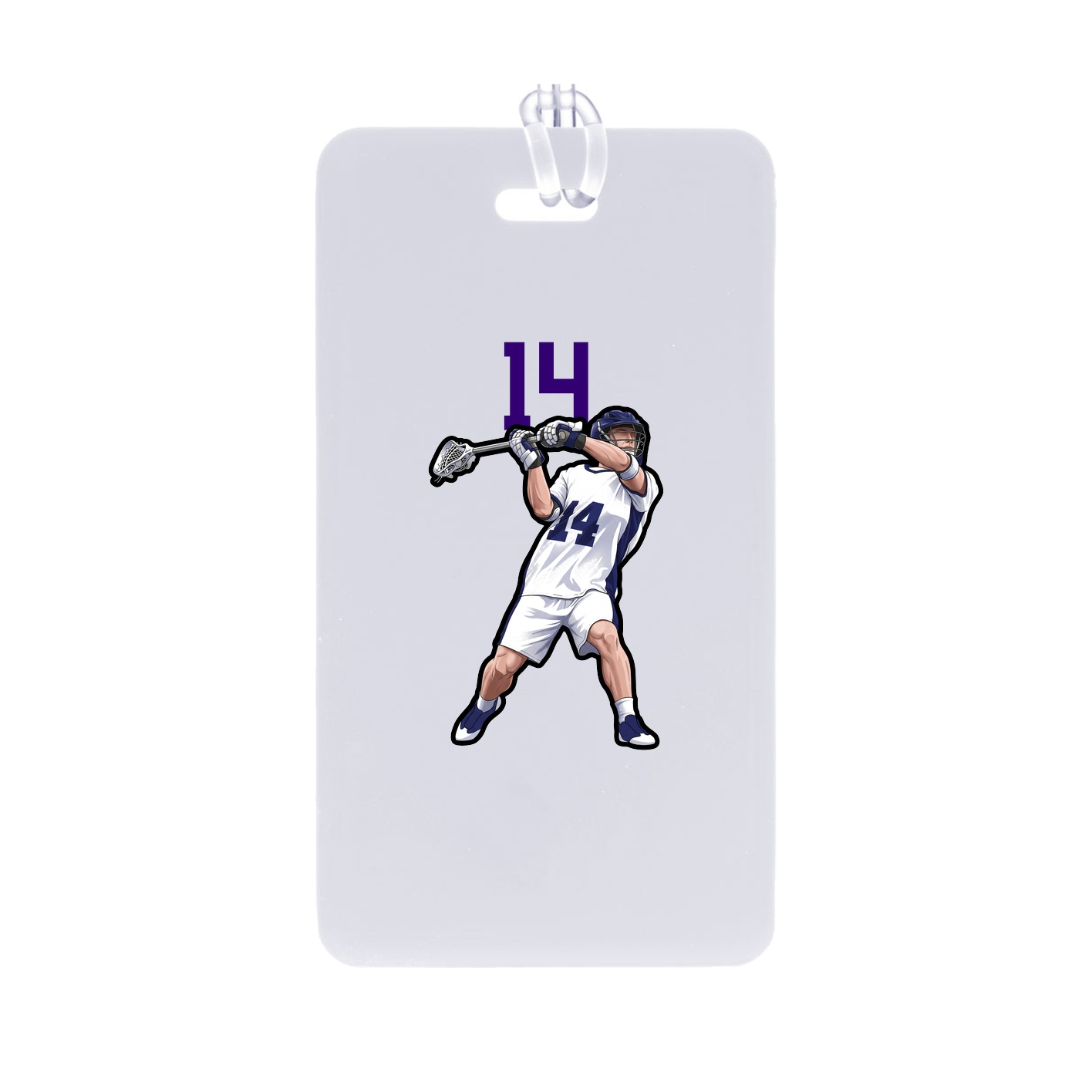 Bag Tag — Number Top in Classic