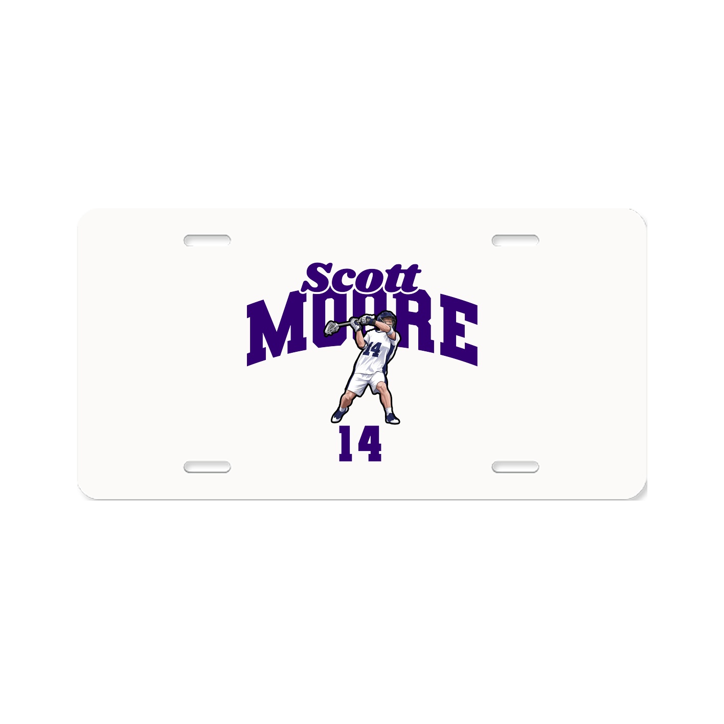 License Plate — Signature Arch in Classic