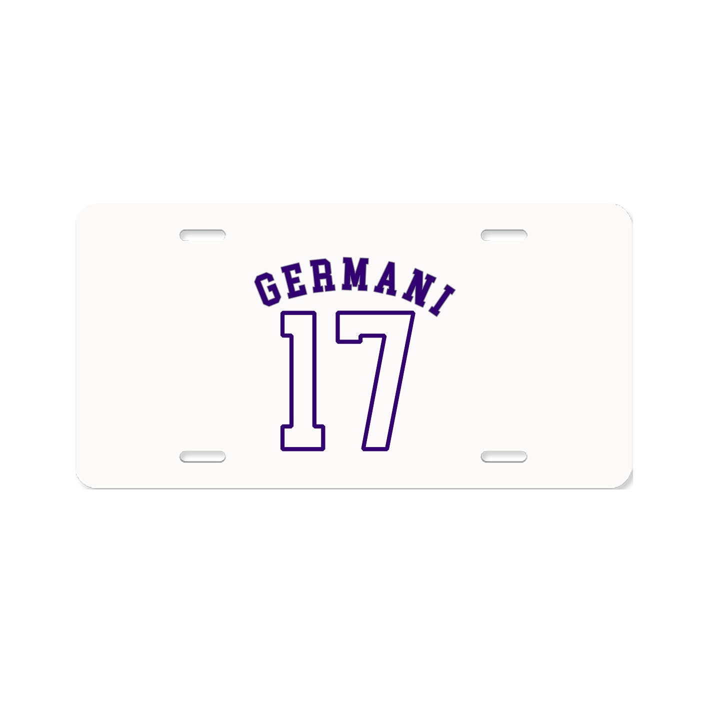License Plate — Shirsey Arch in Classic
